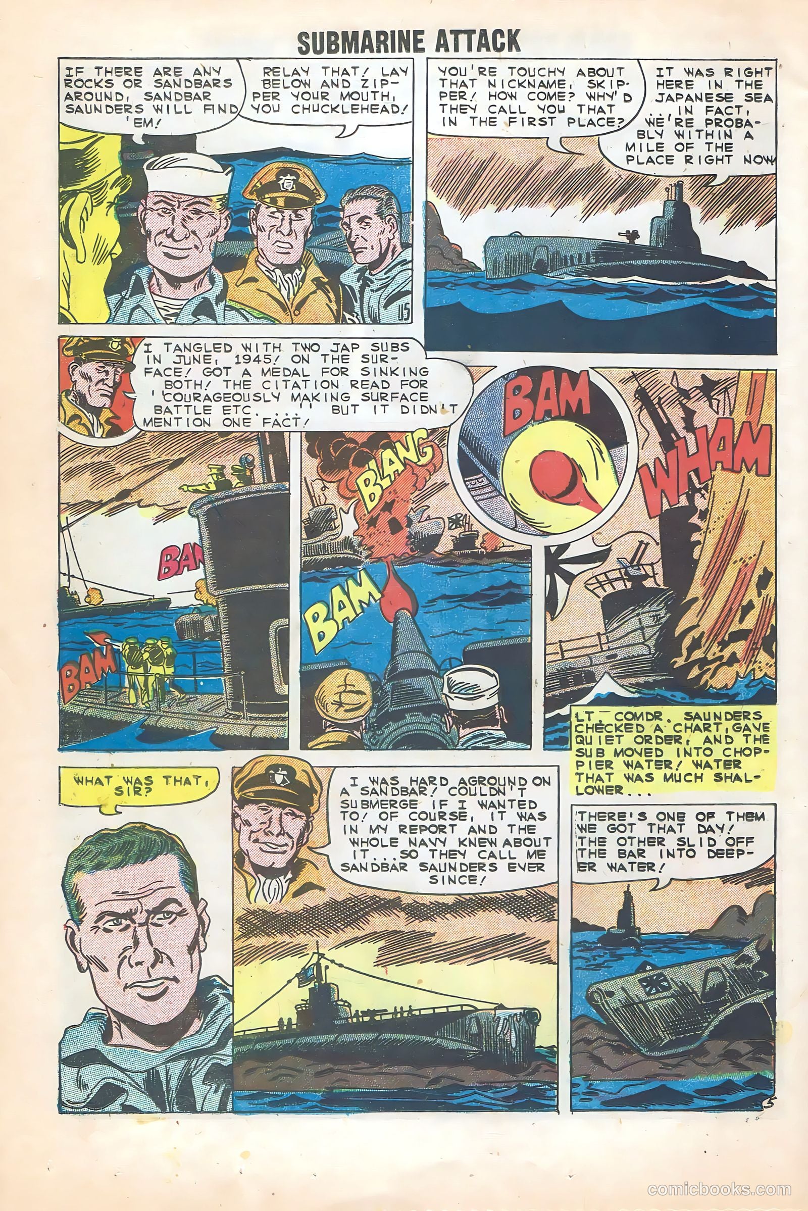 Submarine Attack #23 (1960) — page 18 of 36