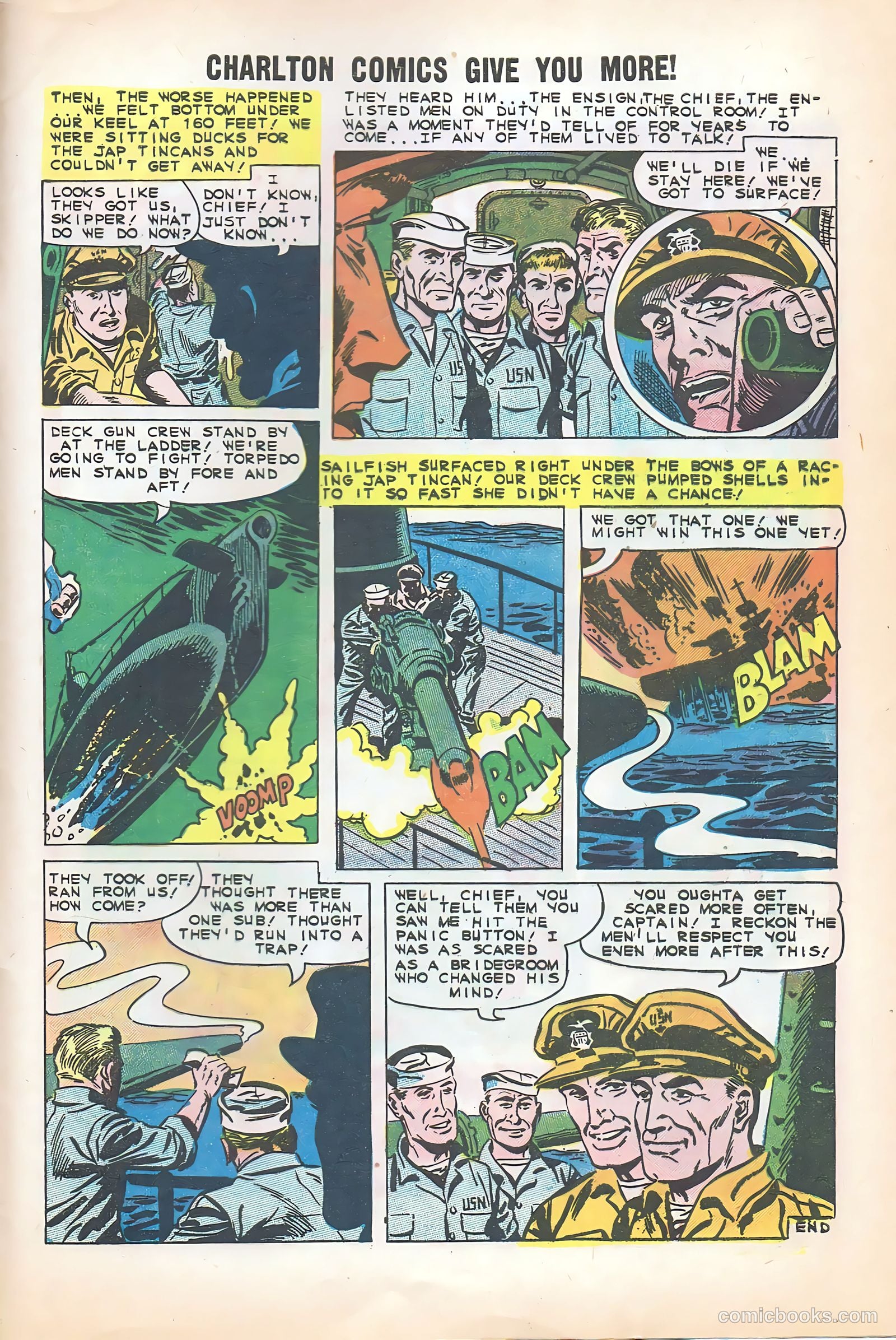 Submarine Attack #23 (1960) — page 33 of 36