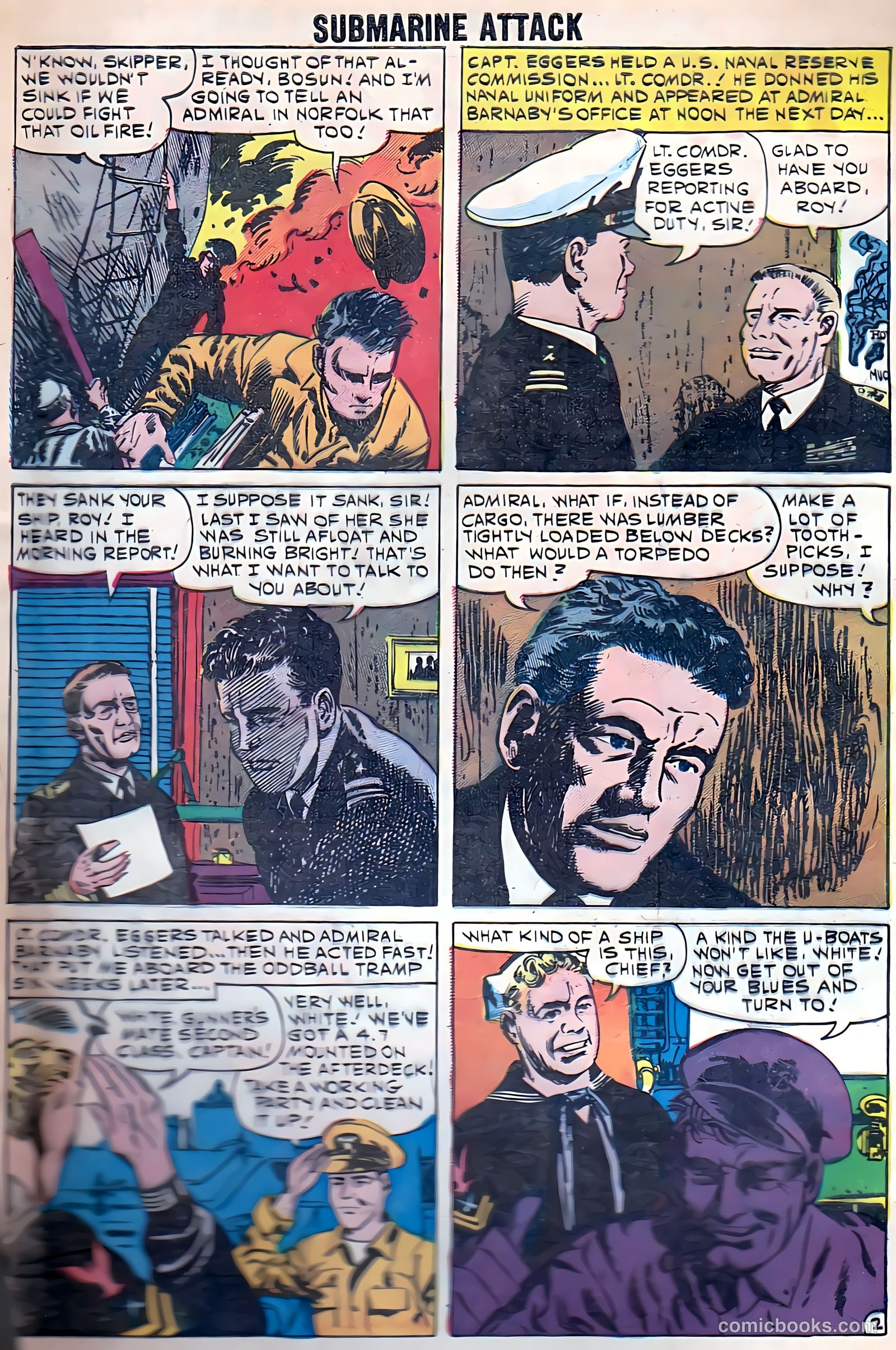 Submarine Attack #24 (1960) — page 4 of 36
