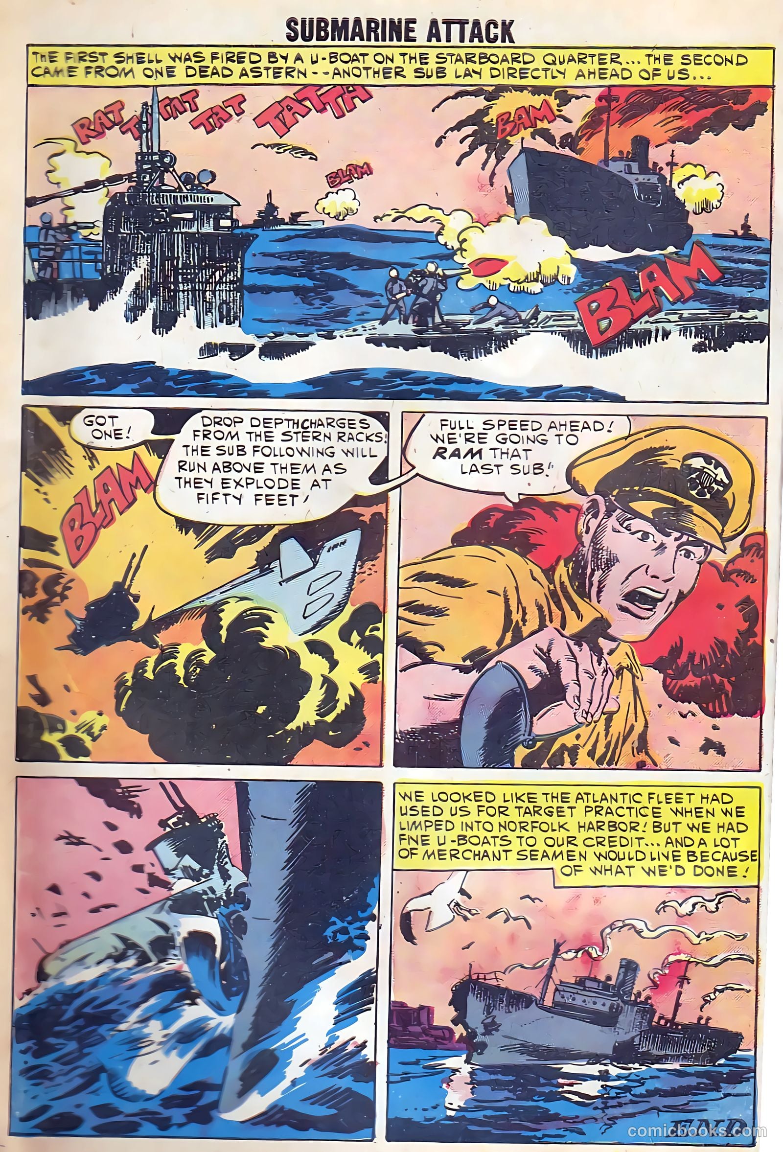 Submarine Attack #24 (1960) — page 10 of 36