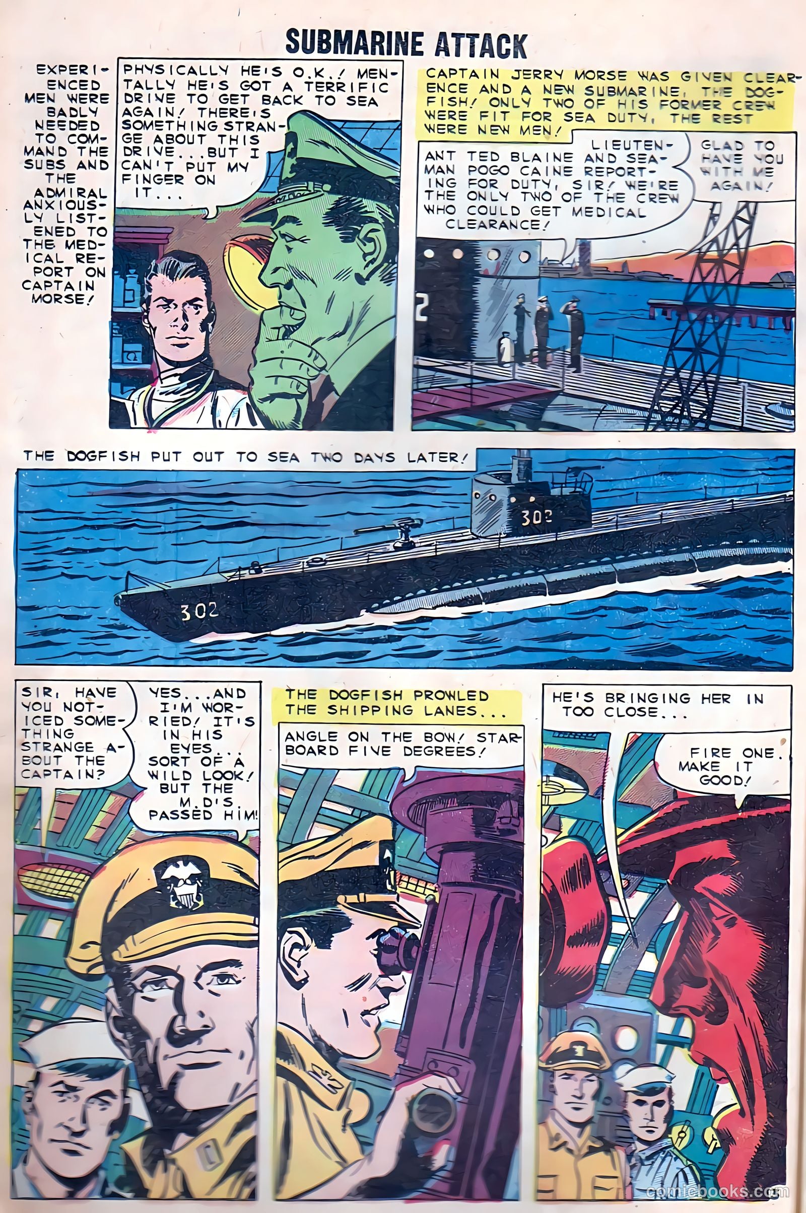 Submarine Attack #24 (1960) — page 16 of 36