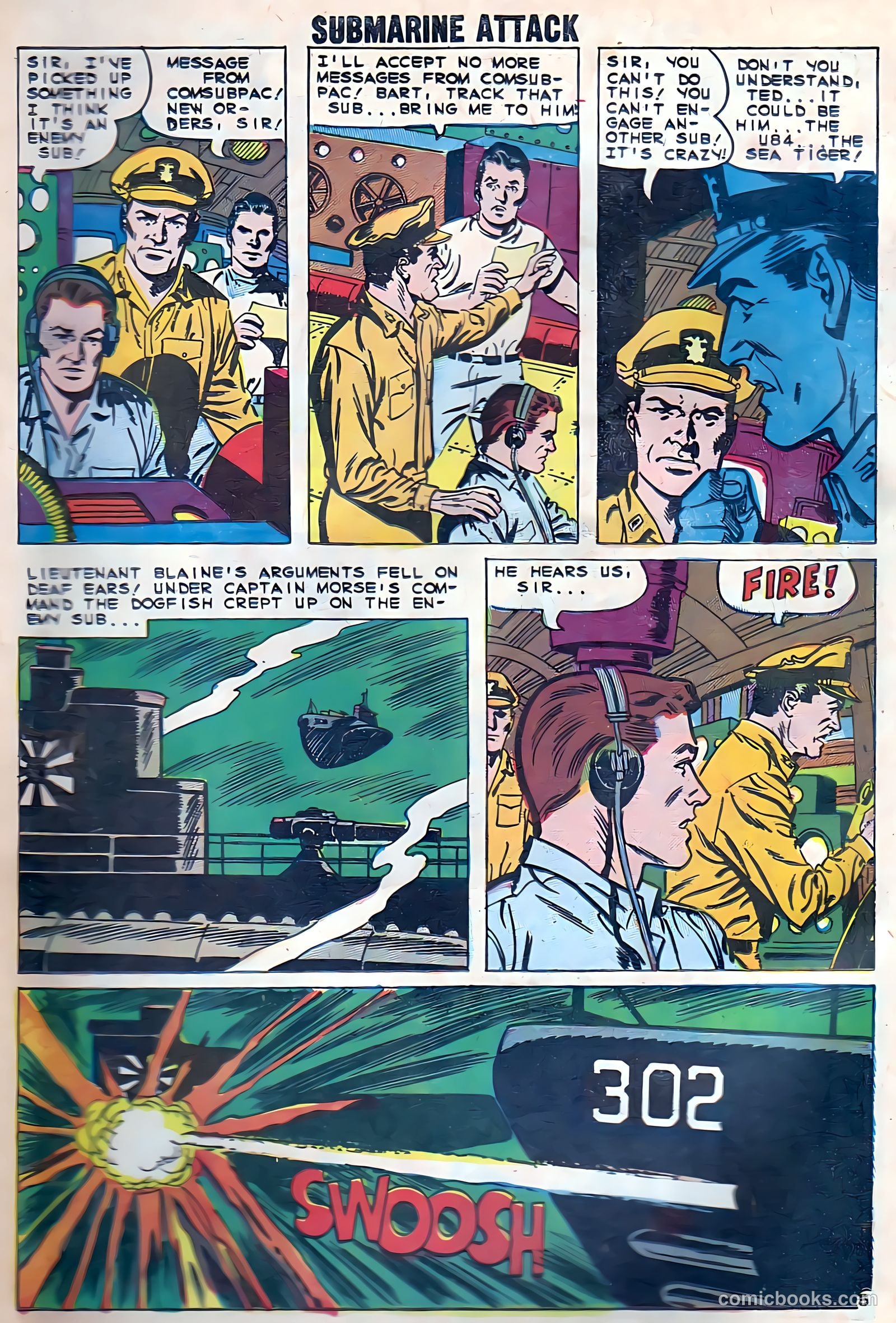 Submarine Attack #24 (1960) — page 18 of 36