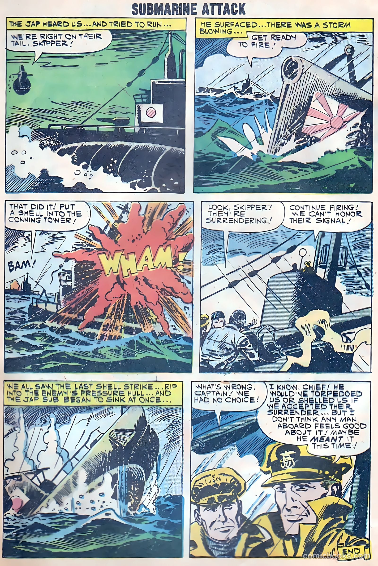 Submarine Attack #24 (1960) — page 24 of 36