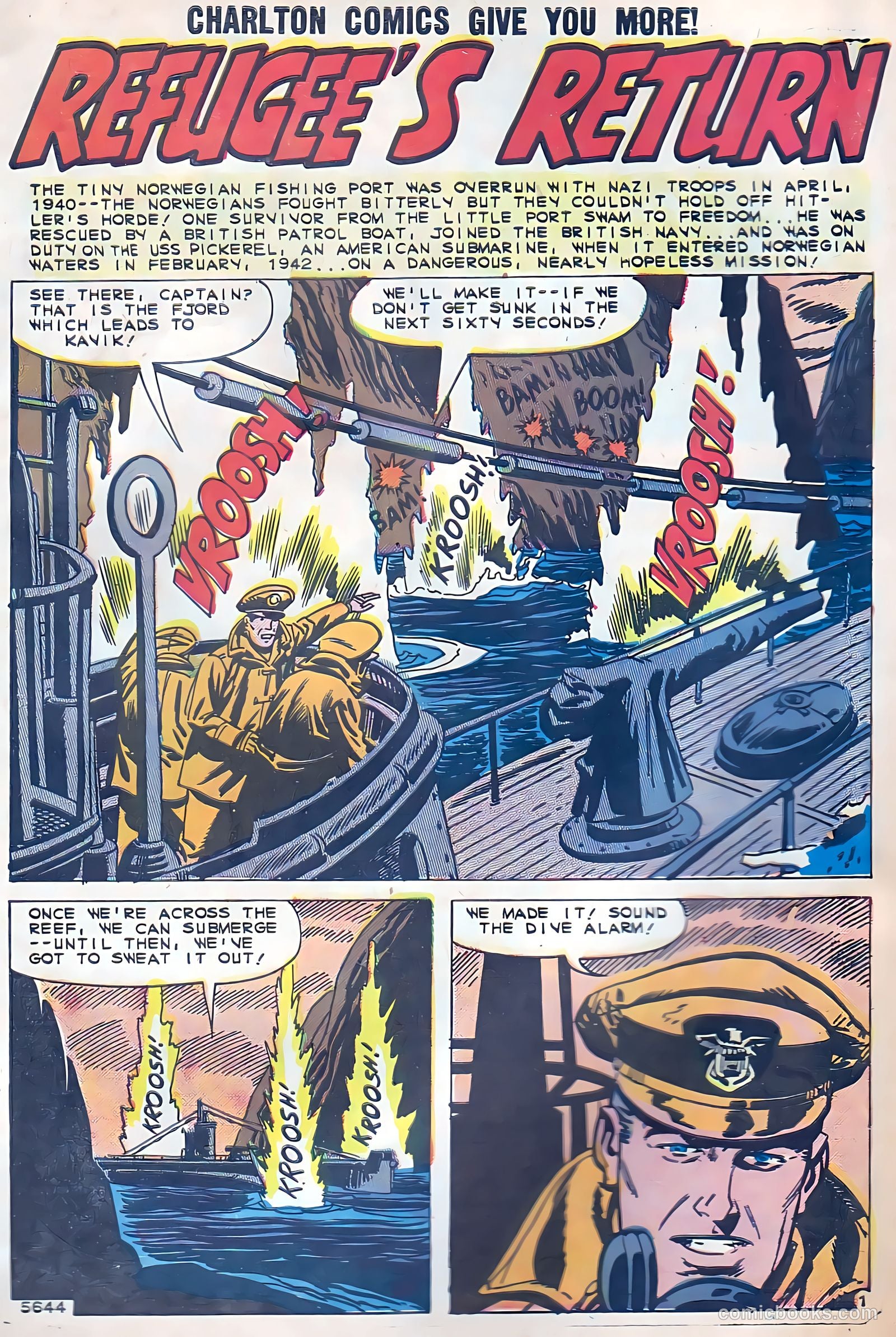 Submarine Attack #24 (1960) — page 27 of 36