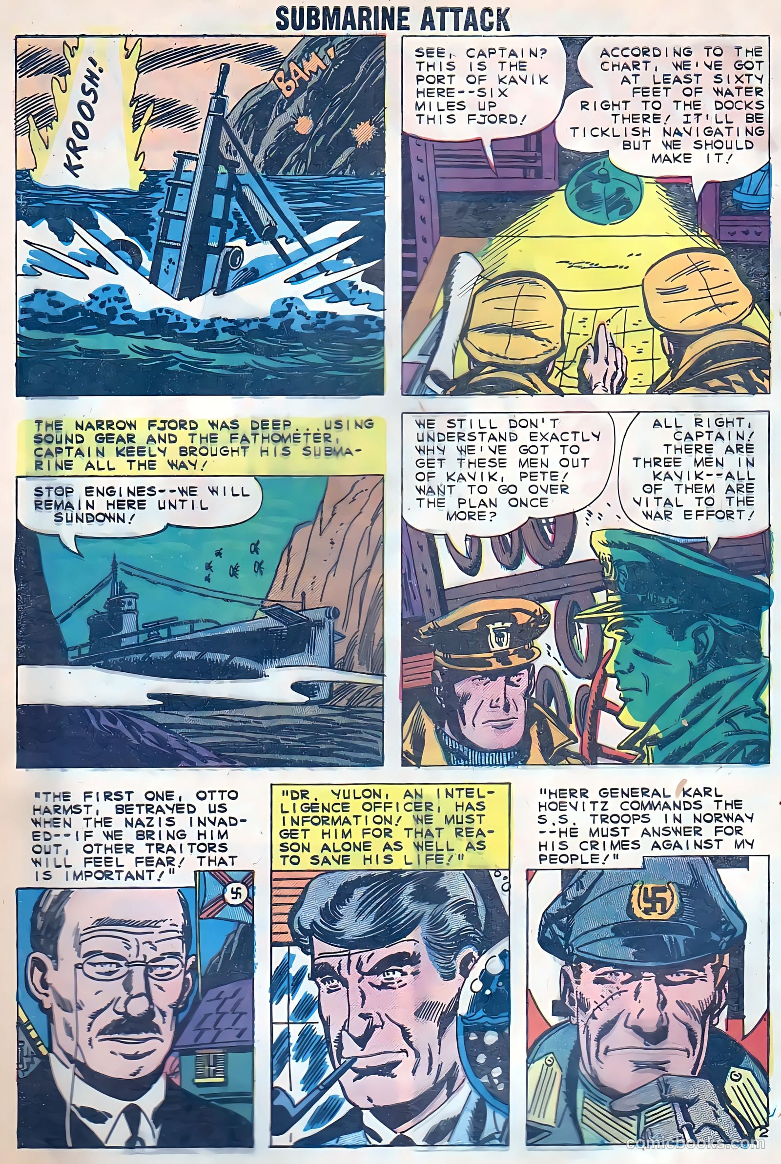Submarine Attack #24 (1960) — page 28 of 36