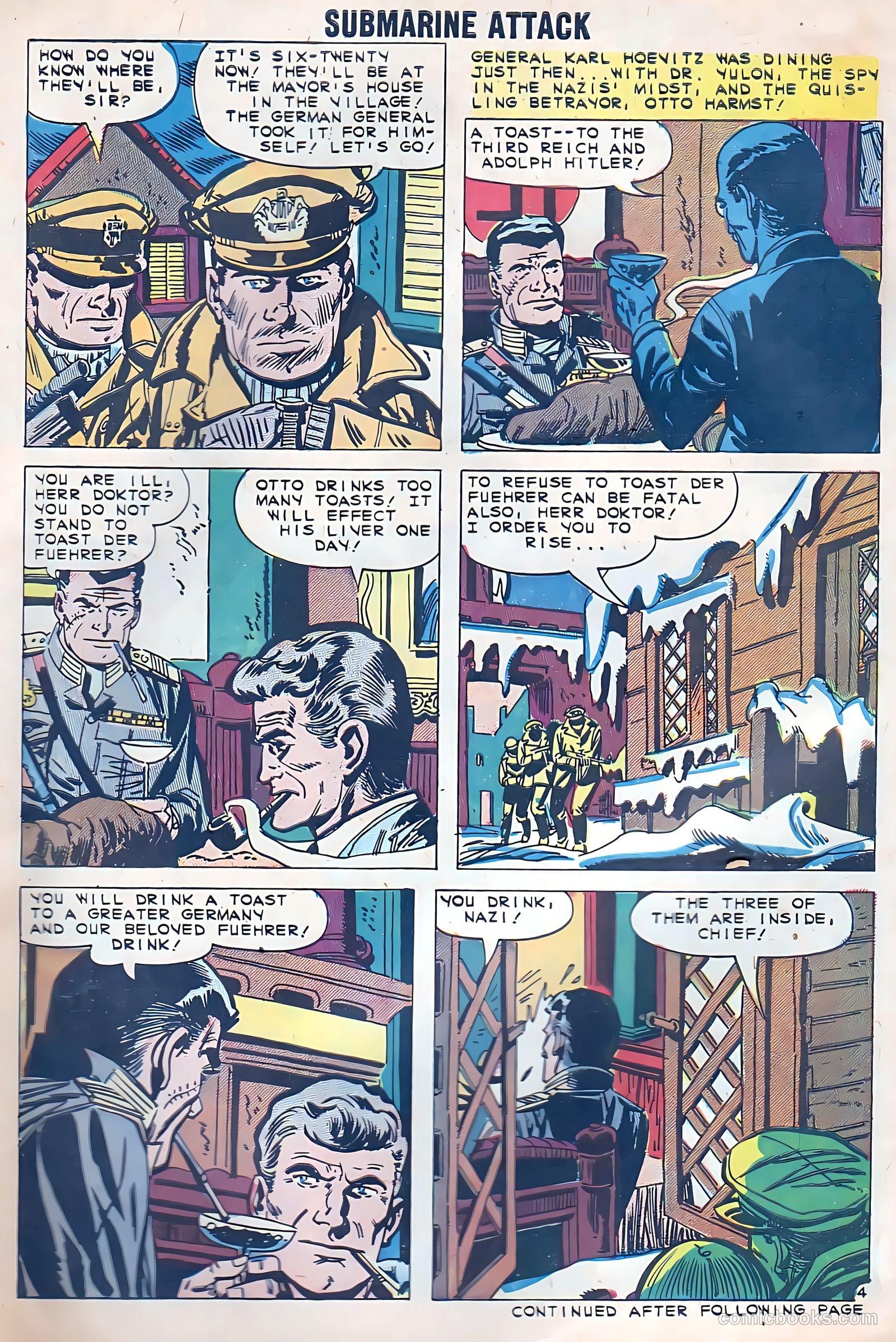 Submarine Attack #24 (1960) — page 30 of 36