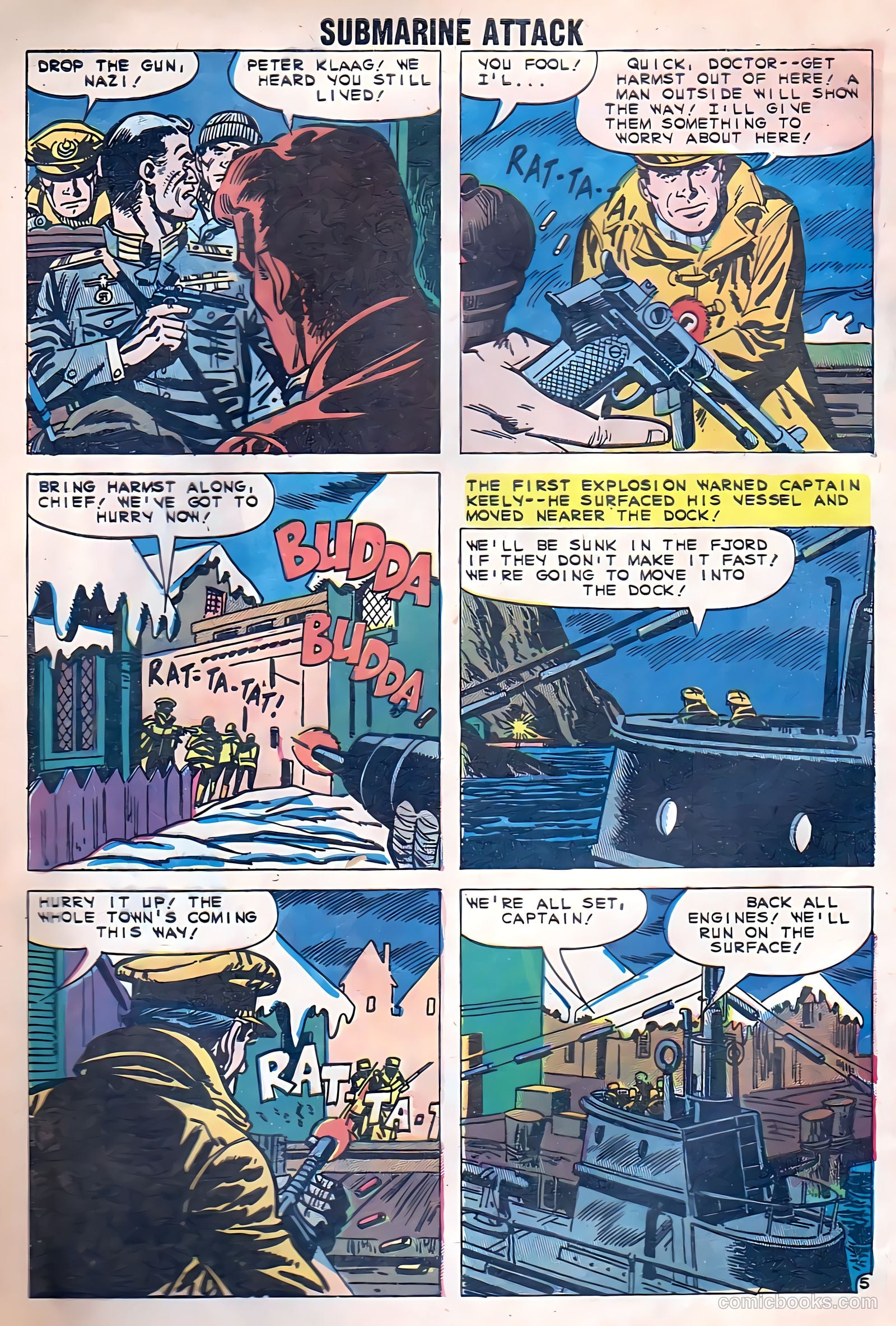 Submarine Attack #24 (1960) — page 32 of 36