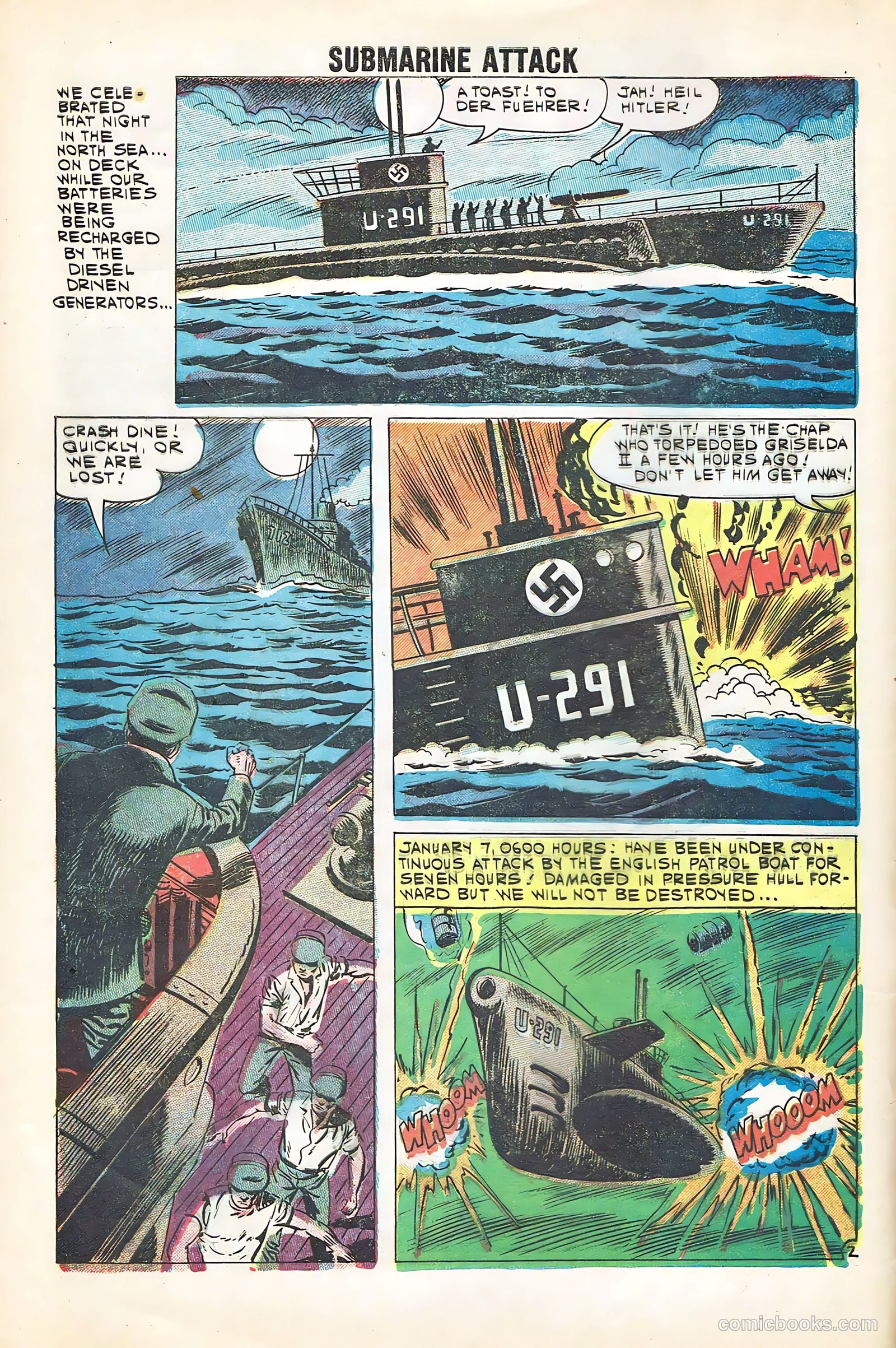 Submarine Attack #25 (1960) — page 4 of 36