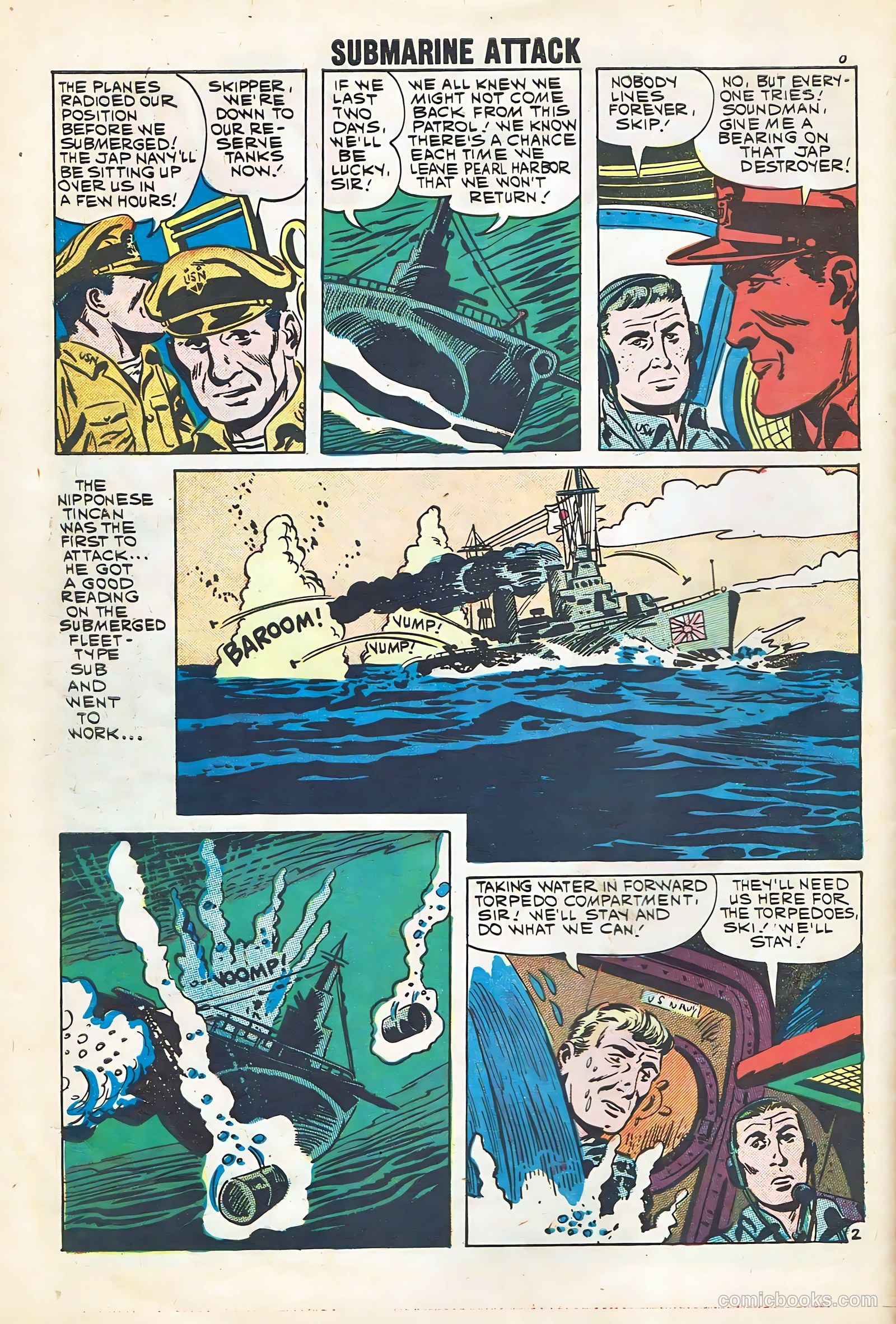 Submarine Attack #25 (1960) — page 10 of 36