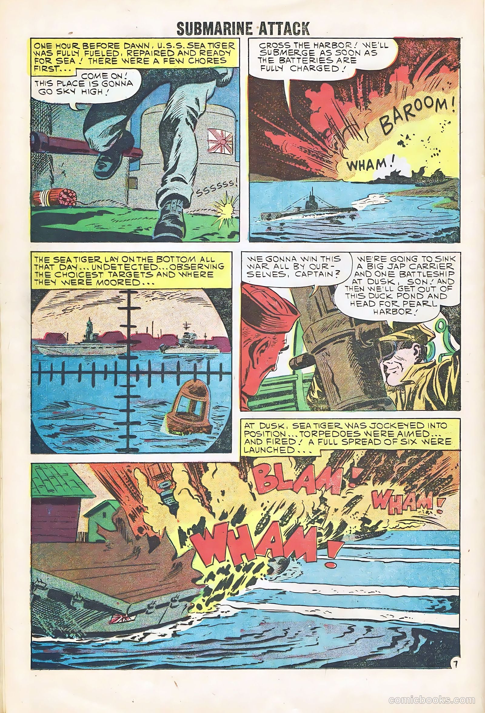 Submarine Attack #25 (1960) — page 16 of 36