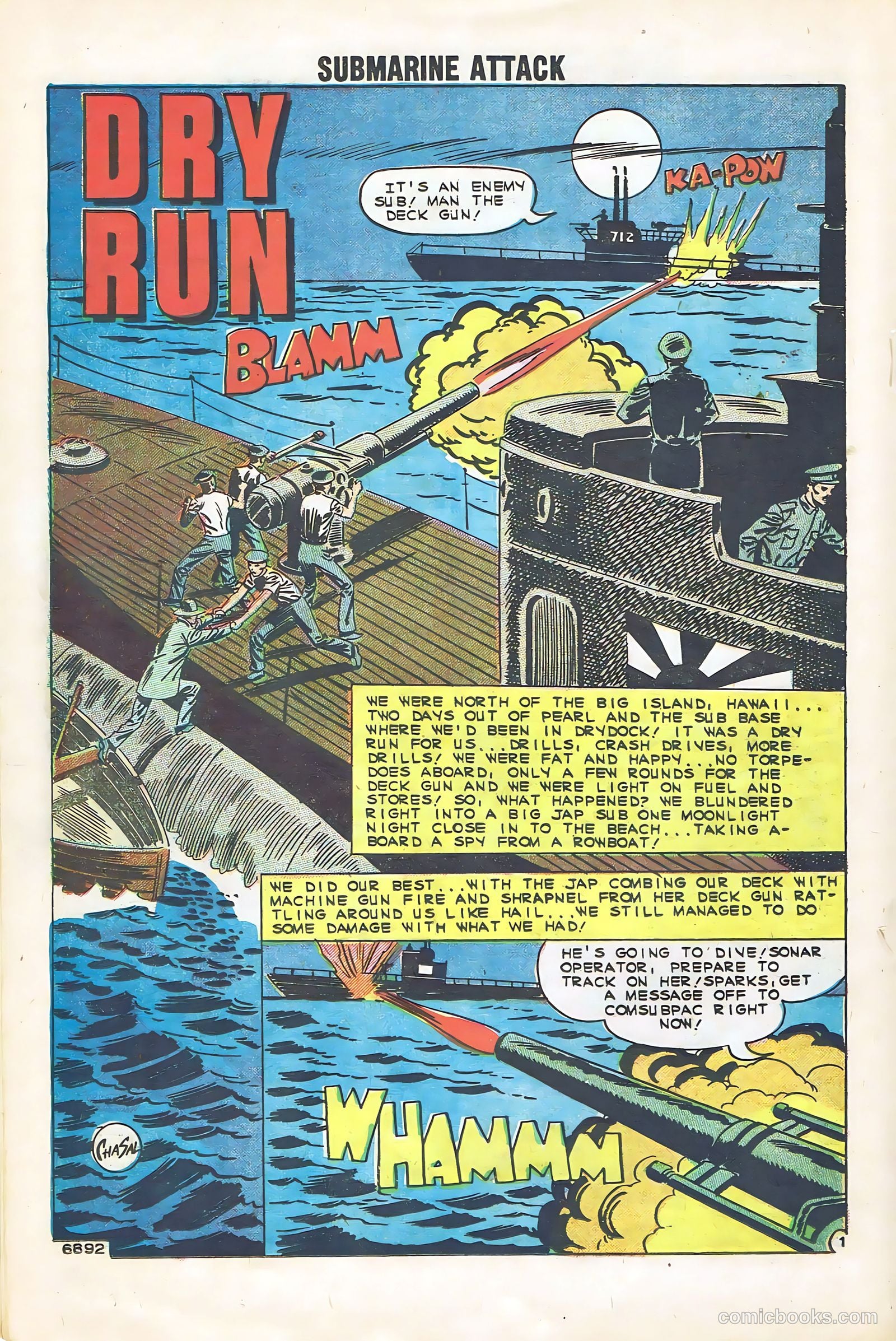 Submarine Attack #25 (1960) — page 18 of 36