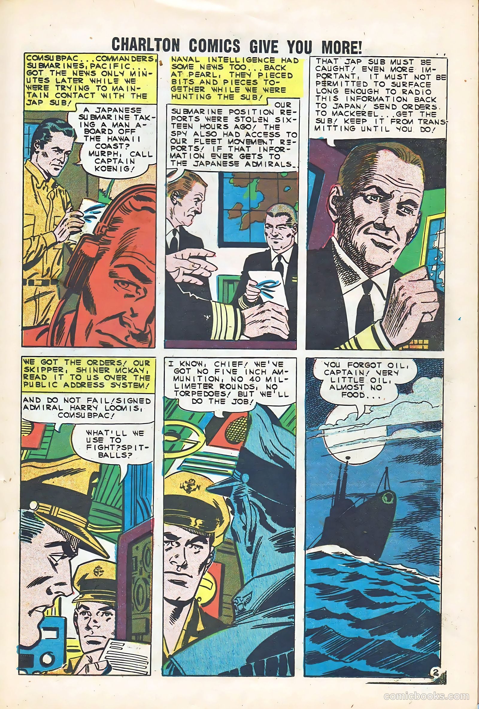 Submarine Attack #25 (1960) — page 19 of 36