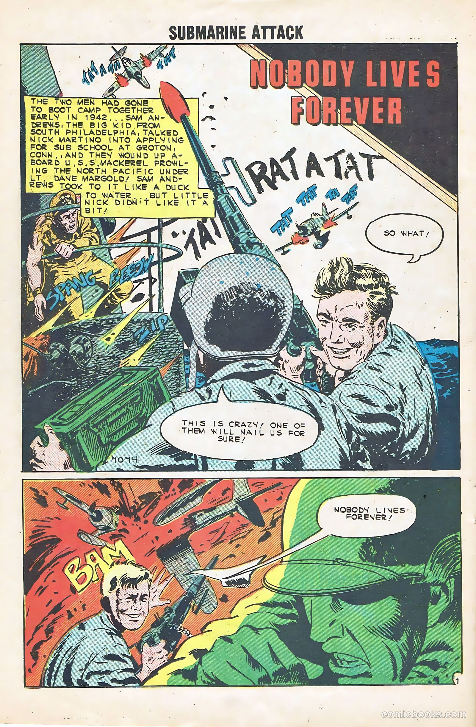 Submarine Attack #25 (1960) — page 26 of 36