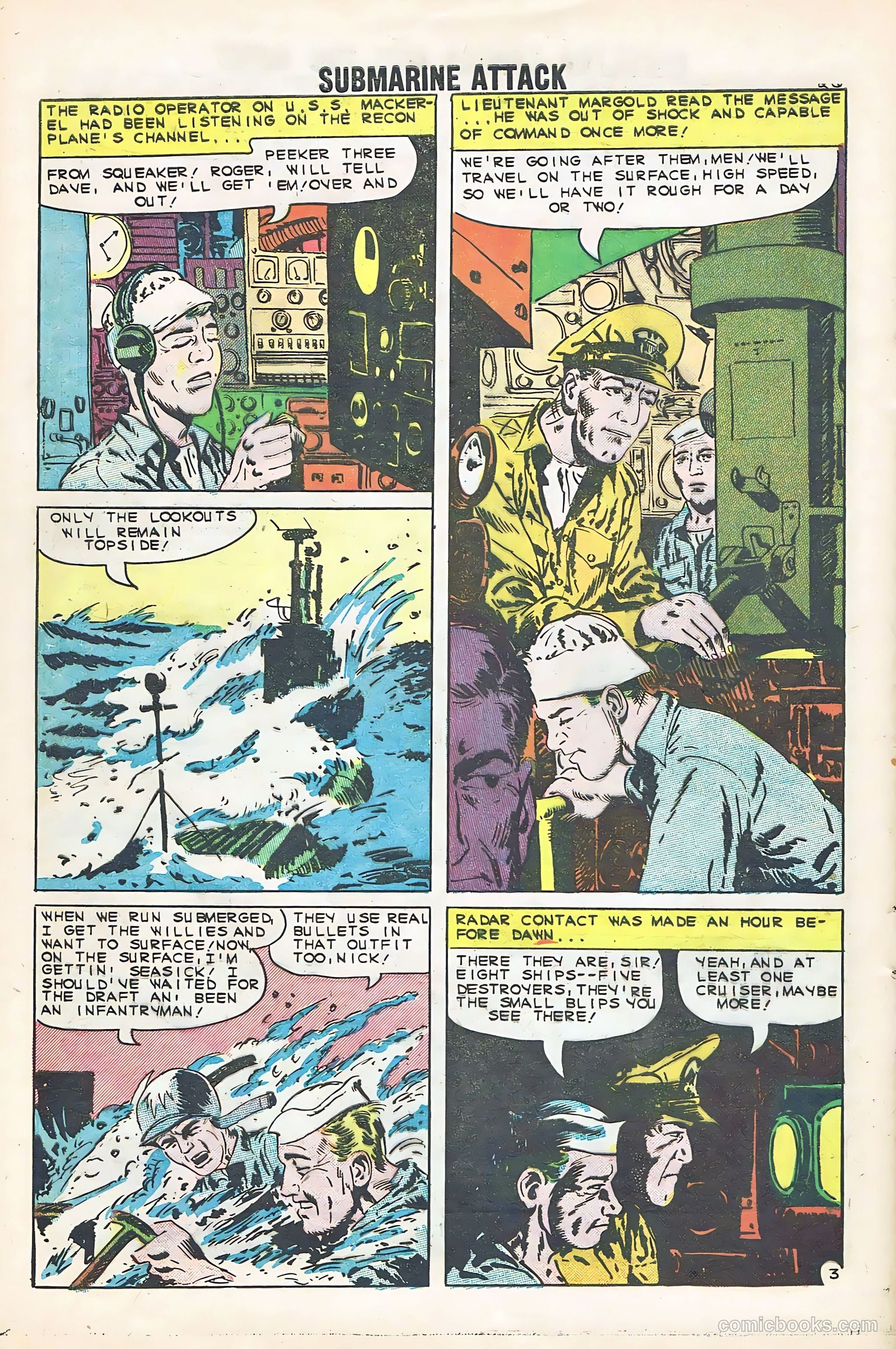 Submarine Attack #25 (1960) — page 28 of 36