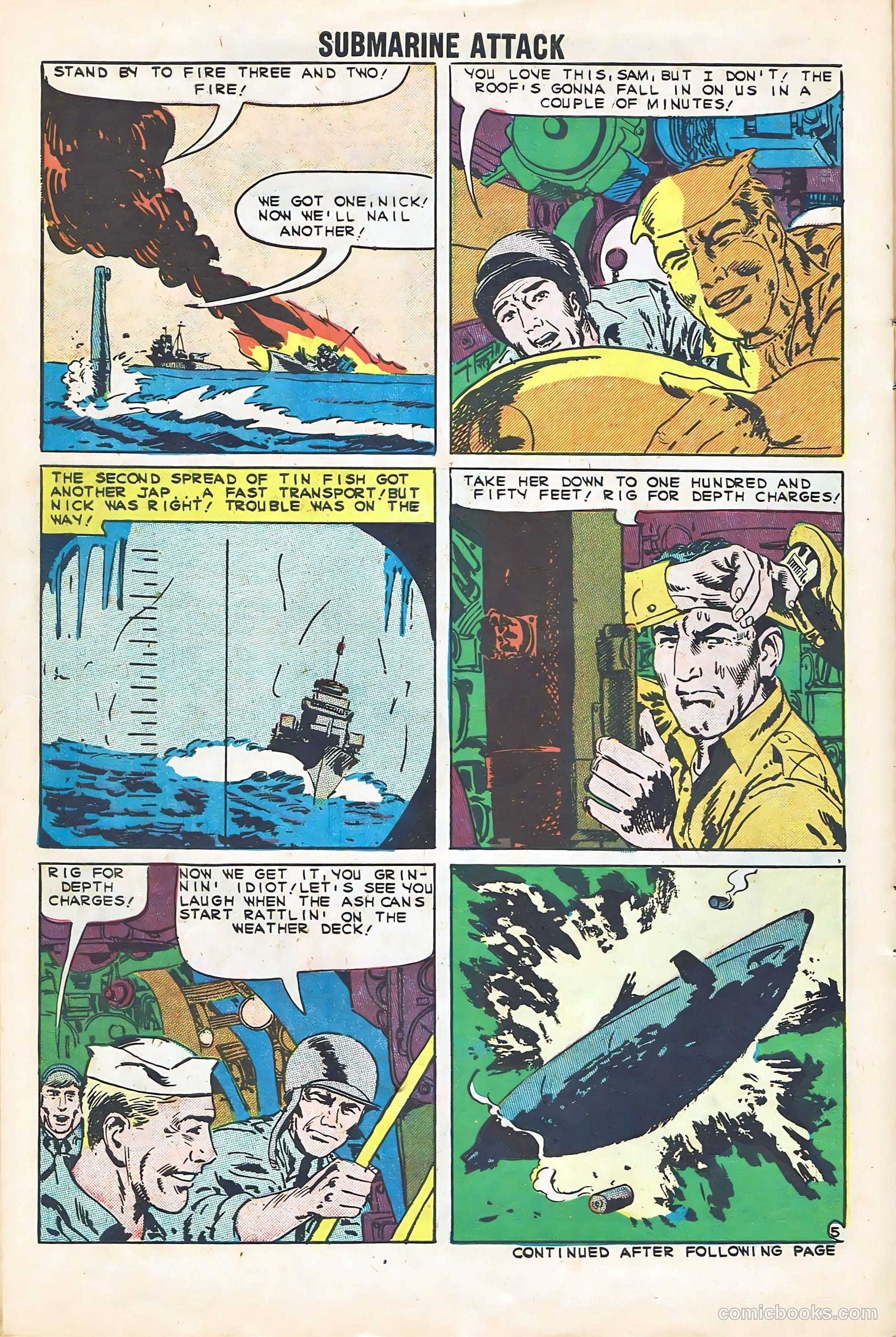Submarine Attack #25 (1960) — page 30 of 36