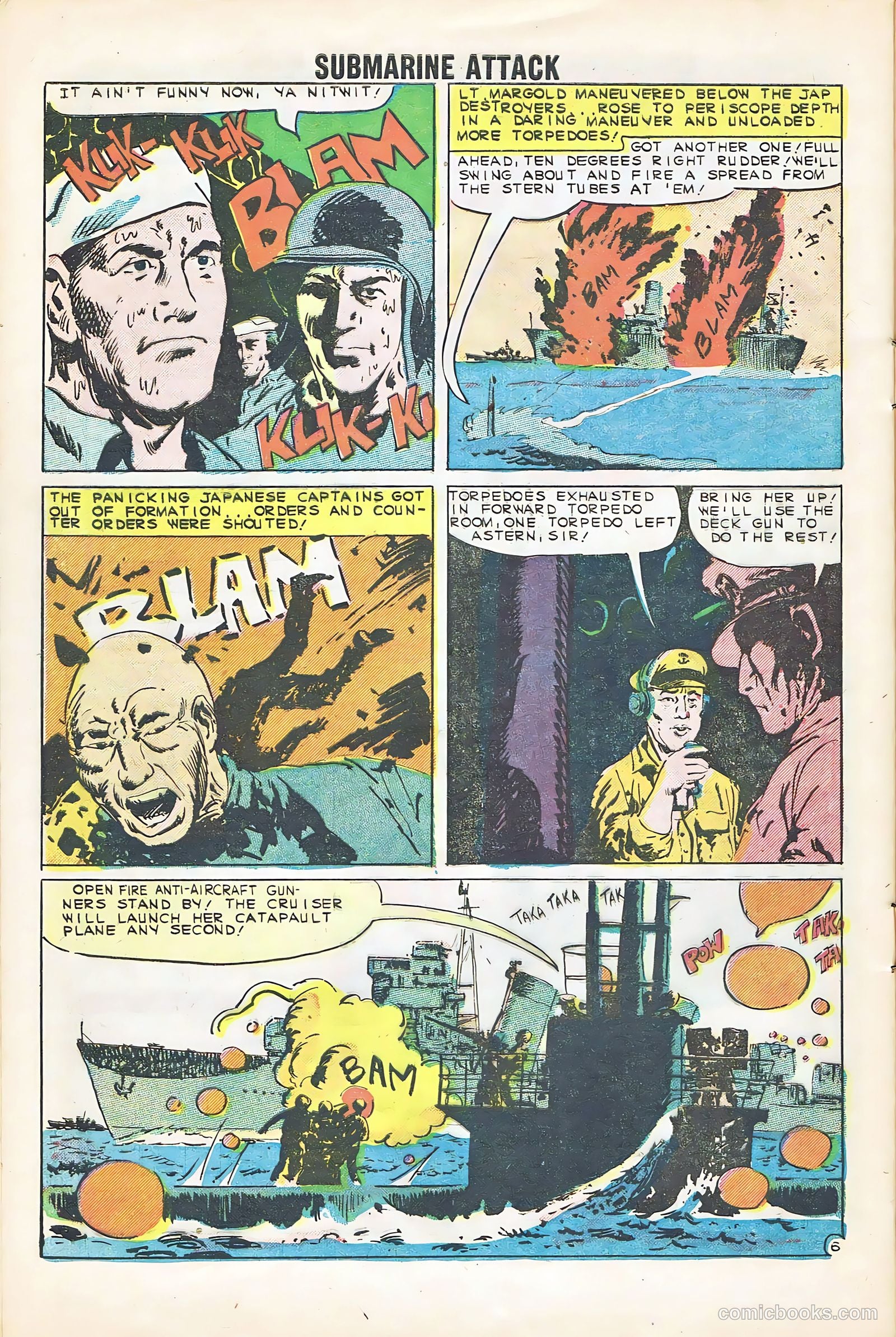 Submarine Attack #25 (1960) — page 32 of 36