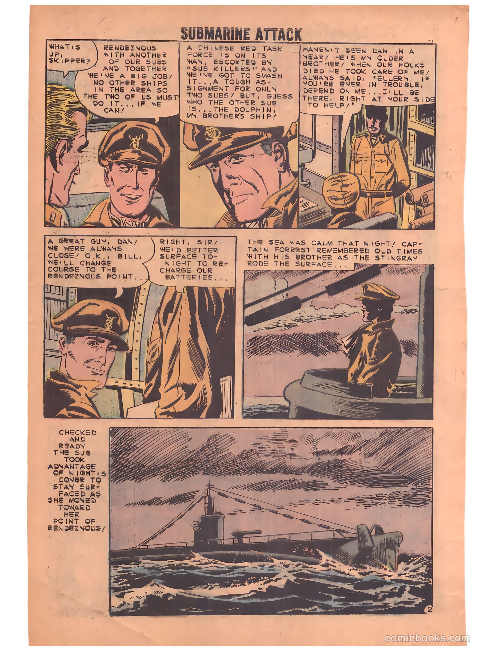 Submarine Attack #26 (1961) — page 4 of 36