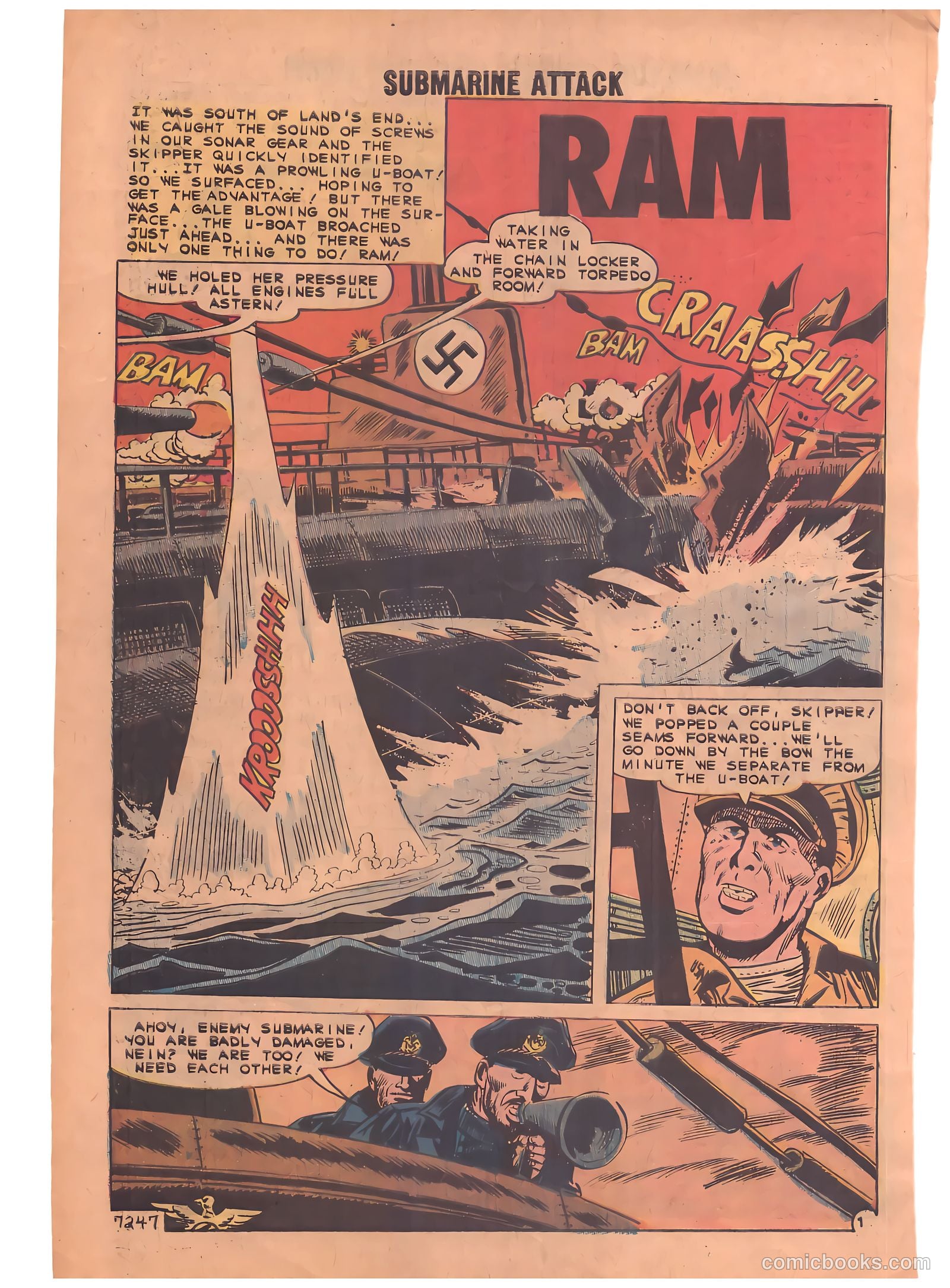 Submarine Attack #26 (1961) — page 10 of 36