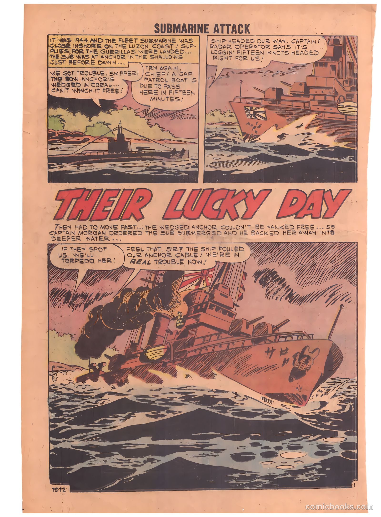 Submarine Attack #26 (1961) — page 16 of 36