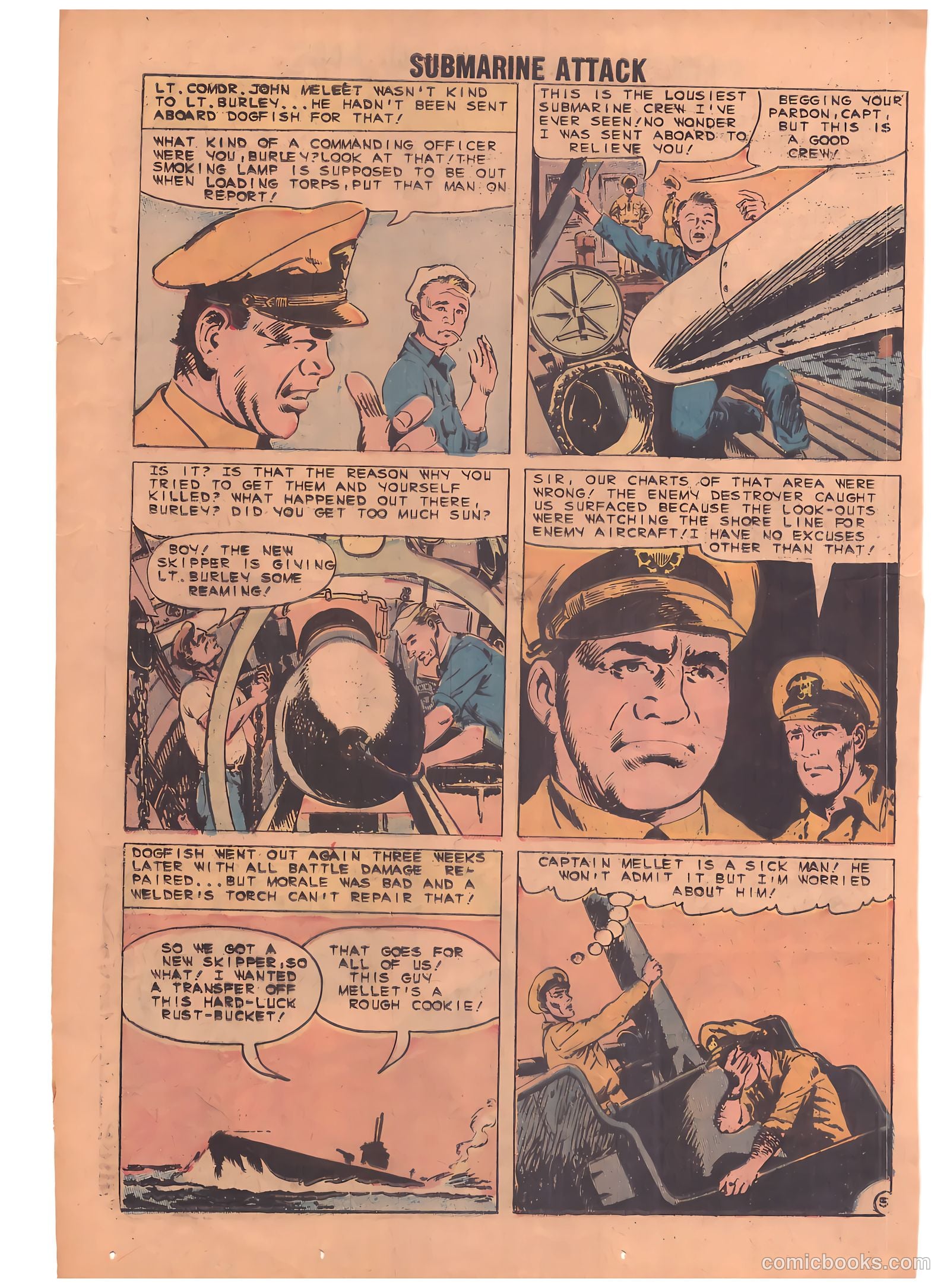 Submarine Attack #26 (1961) — page 24 of 36