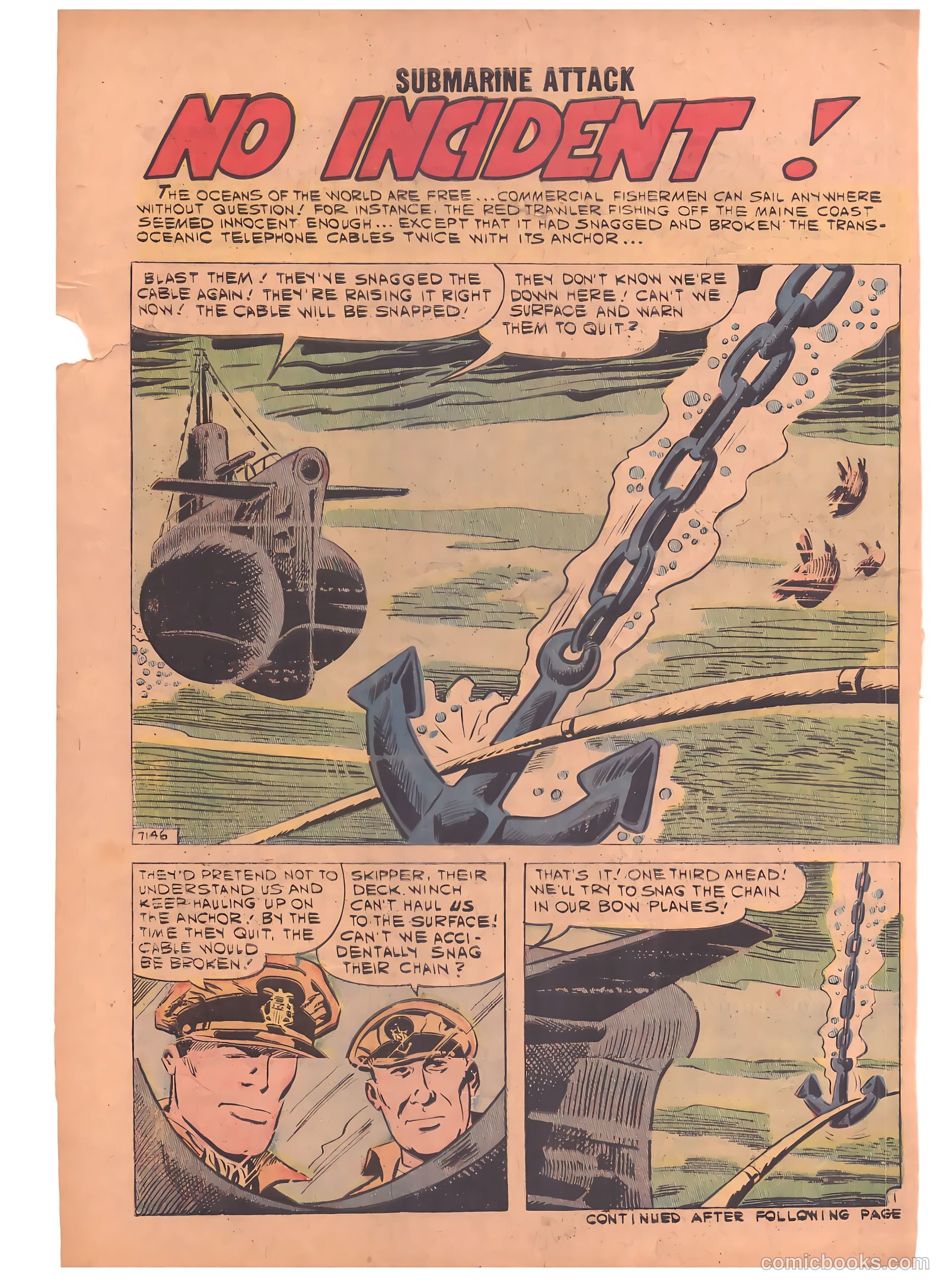 Submarine Attack #26 (1961) — page 30 of 36