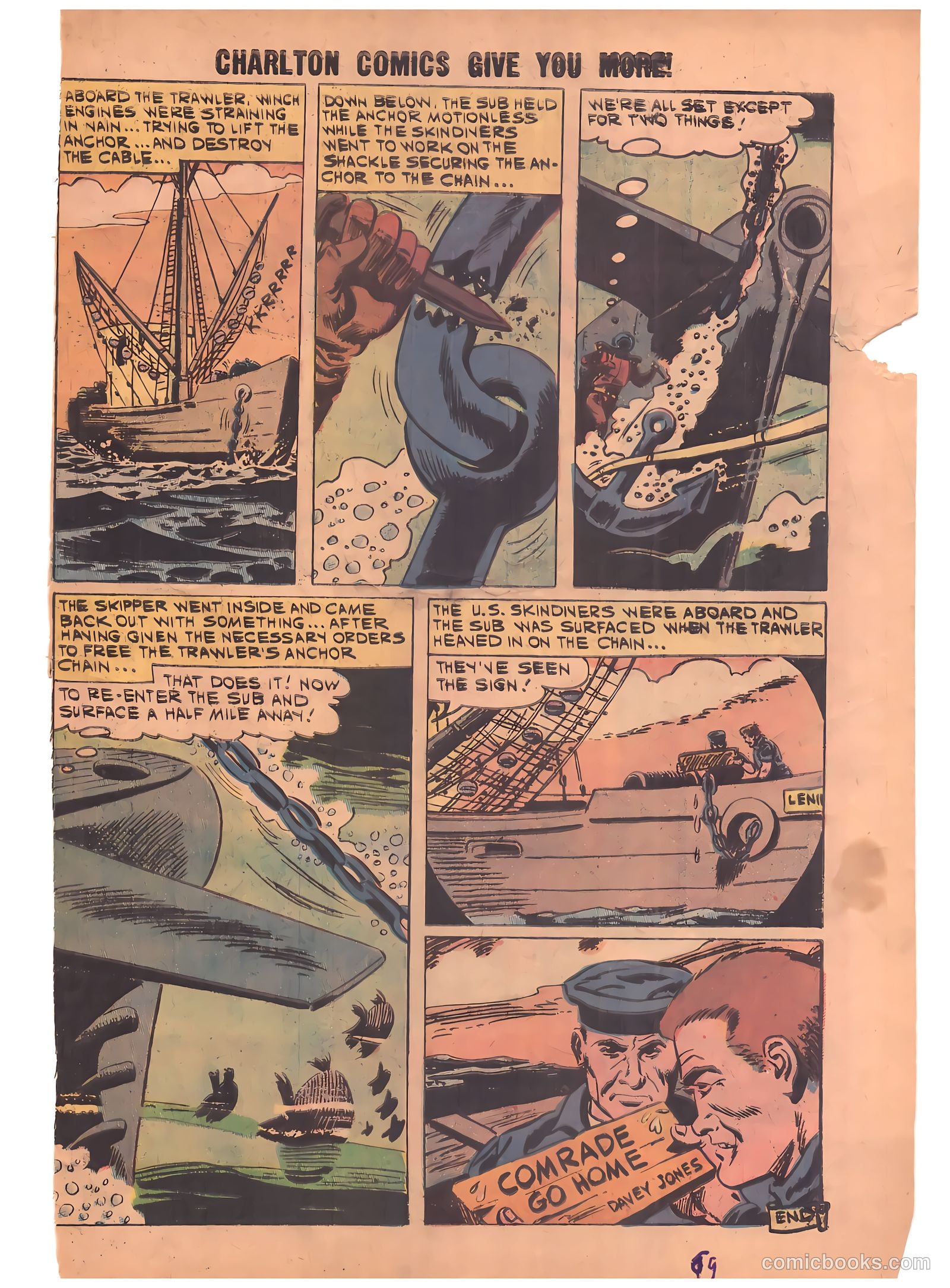 Submarine Attack #26 (1961) — page 33 of 36