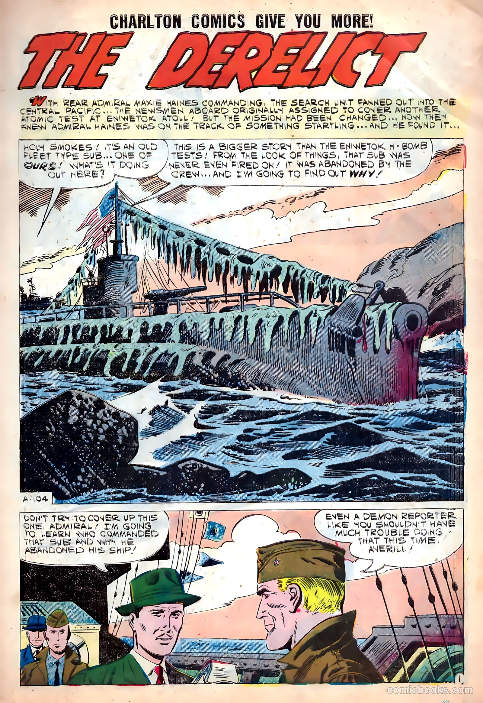 Submarine Attack #27 (1961) — page 3 of 35