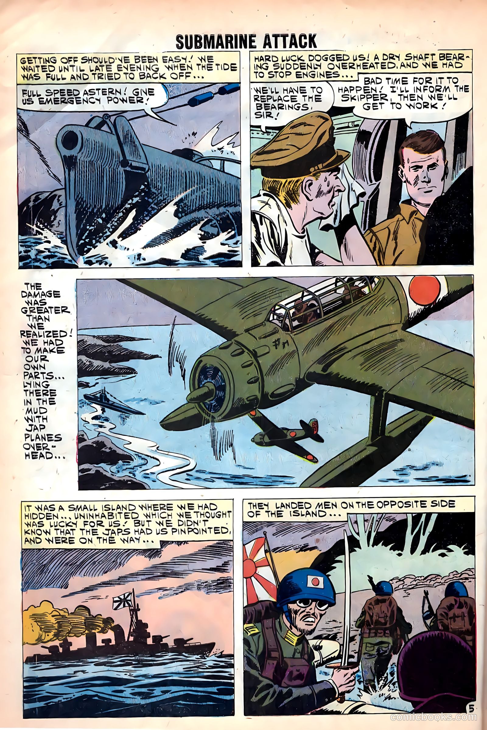 Submarine Attack #27 (1961) — page 8 of 35