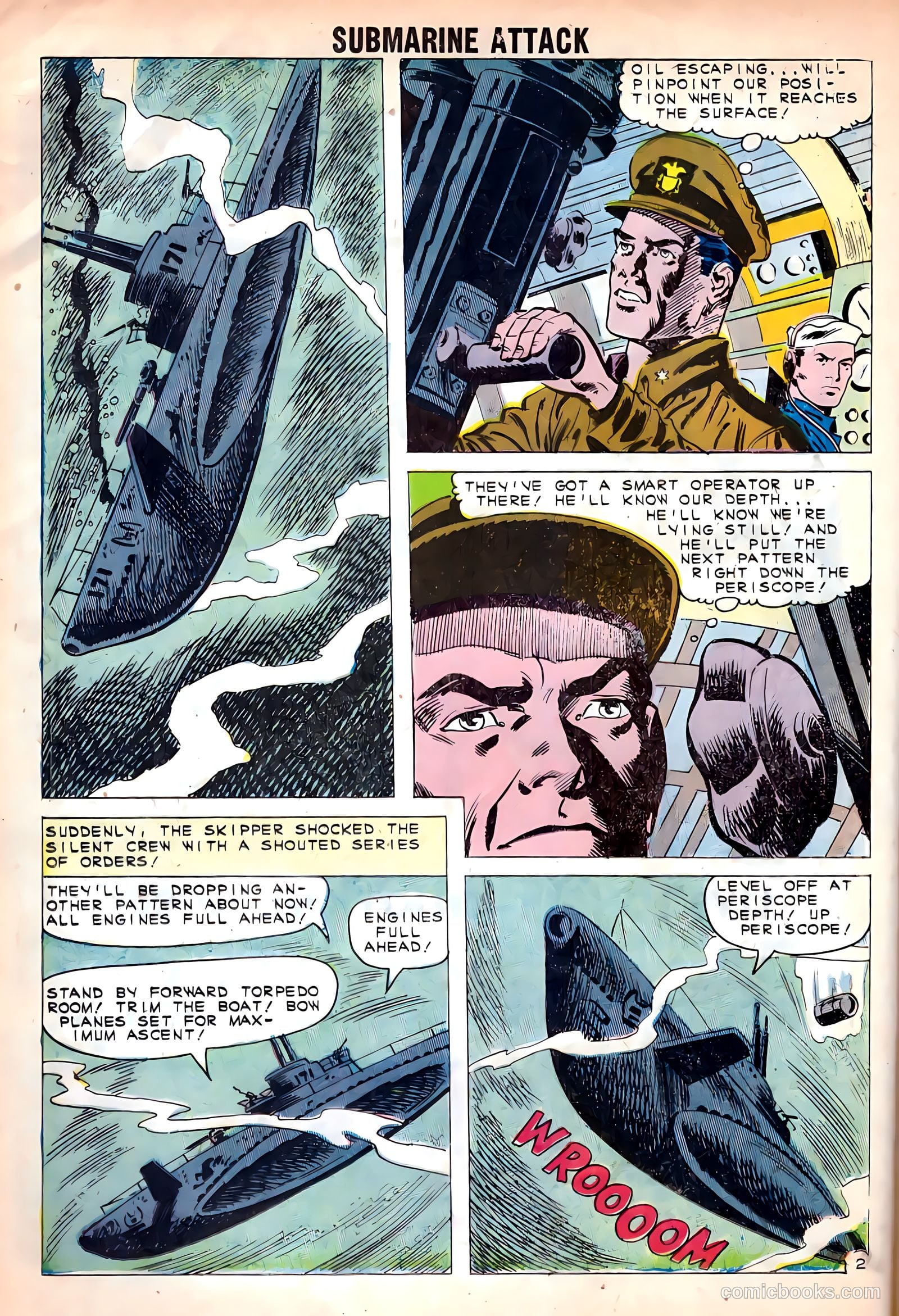 Submarine Attack #27 (1961) — page 16 of 35