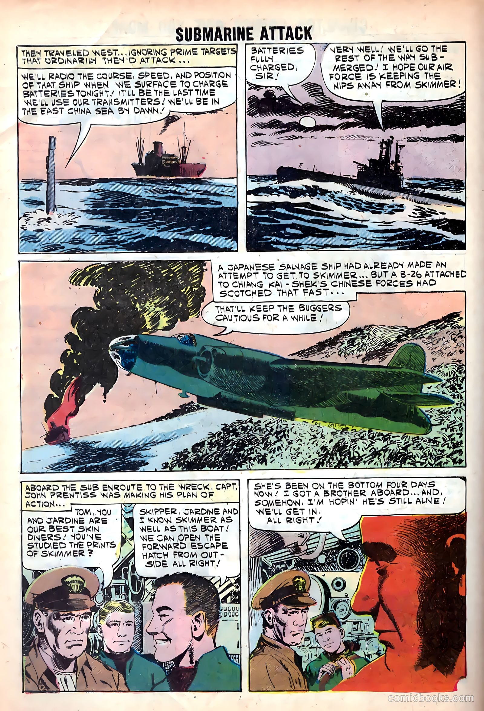 Submarine Attack #27 (1961) — page 28 of 35