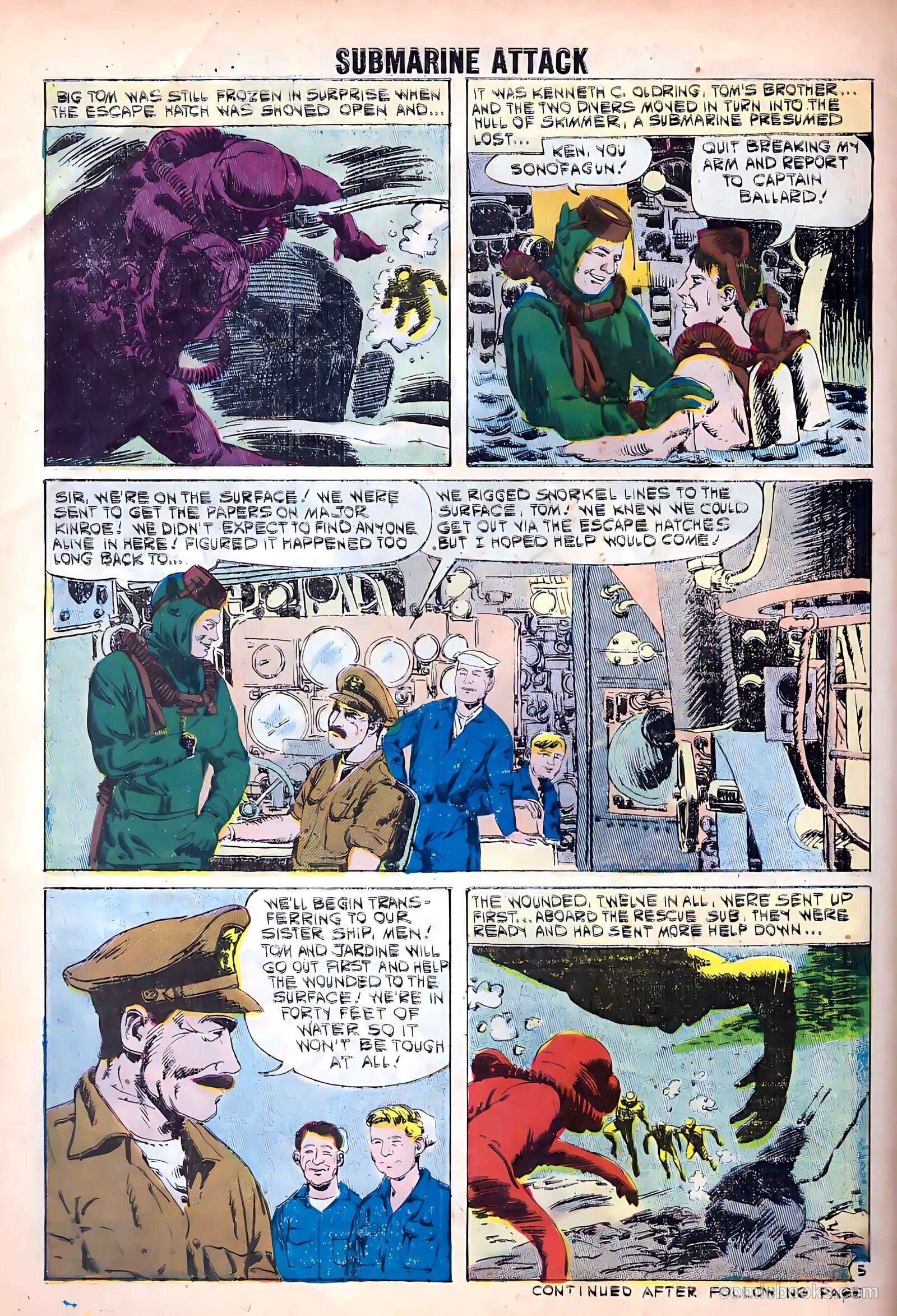 Submarine Attack #27 (1961) — page 30 of 35