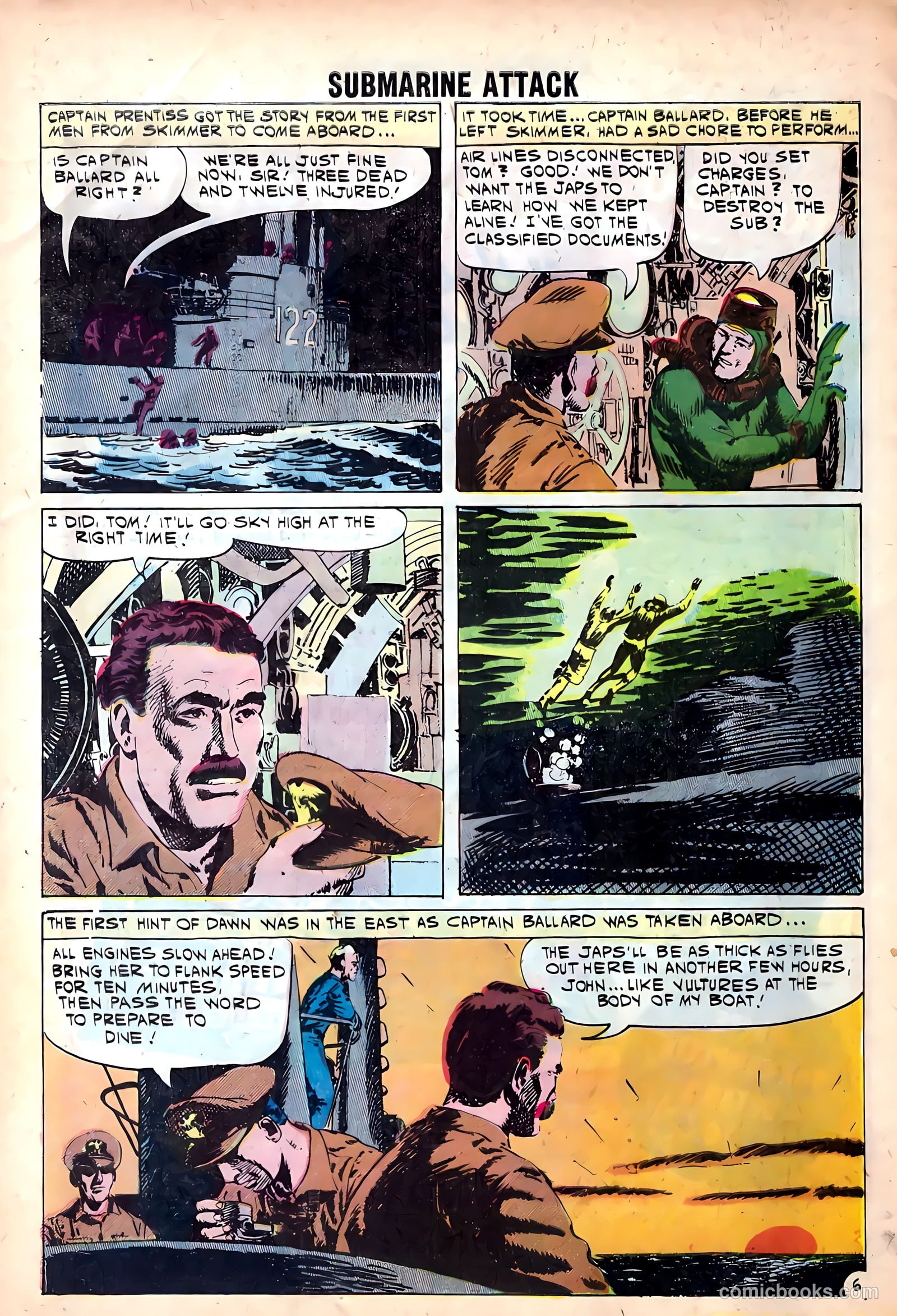 Submarine Attack #27 (1961) — page 32 of 35