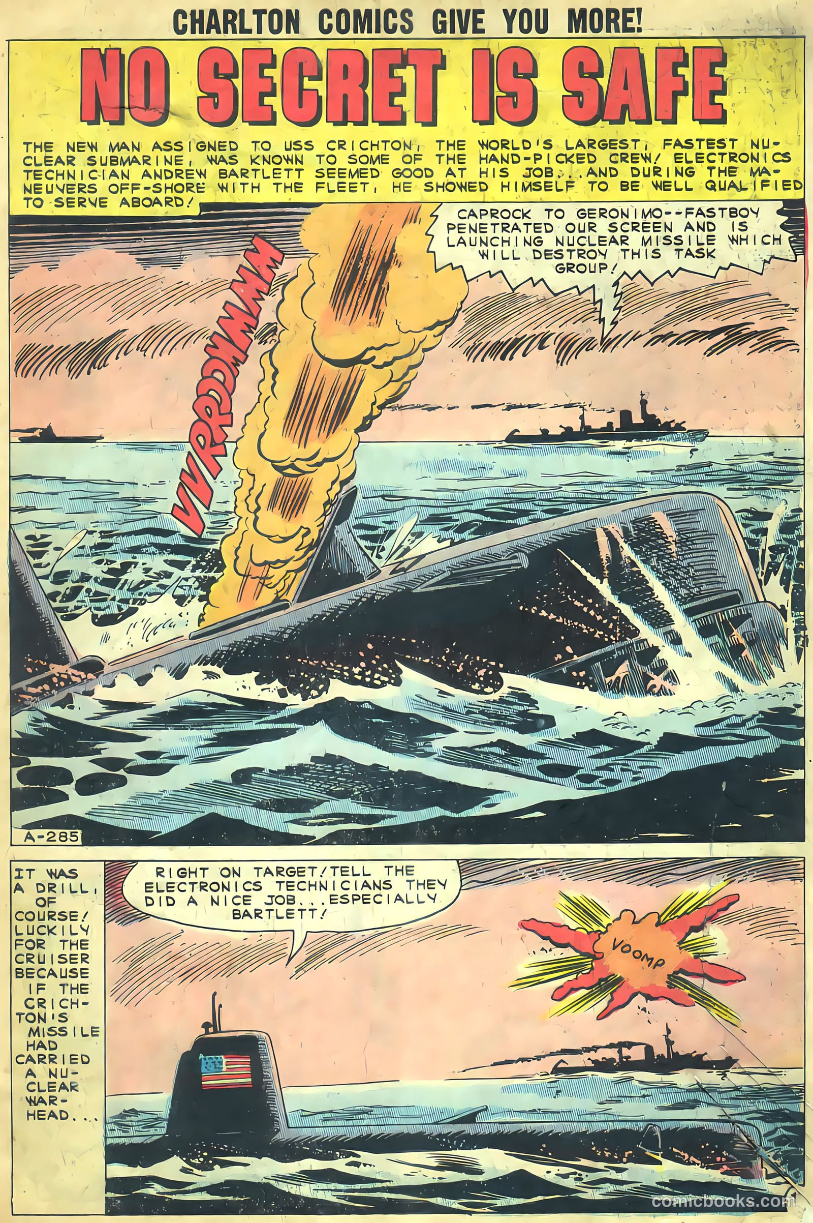 Submarine Attack #28 (1961) — page 3 of 36