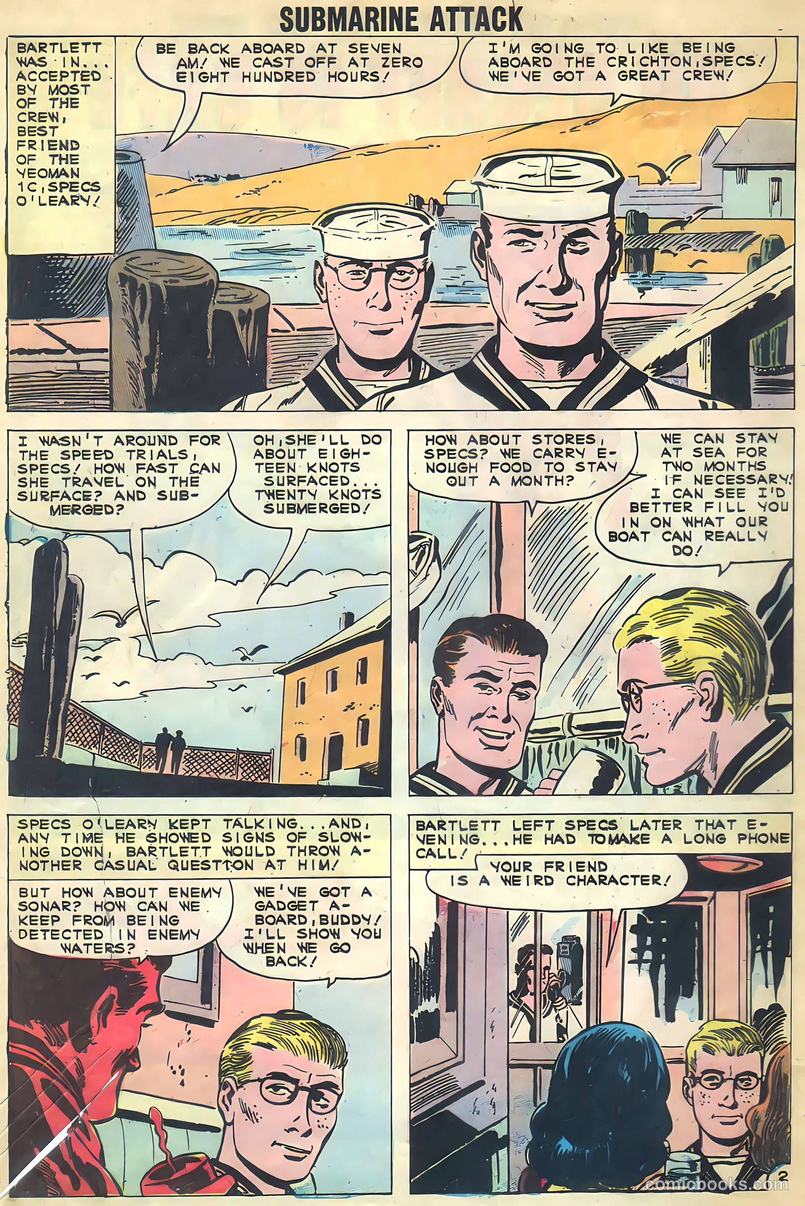 Submarine Attack #28 (1961) — page 4 of 36