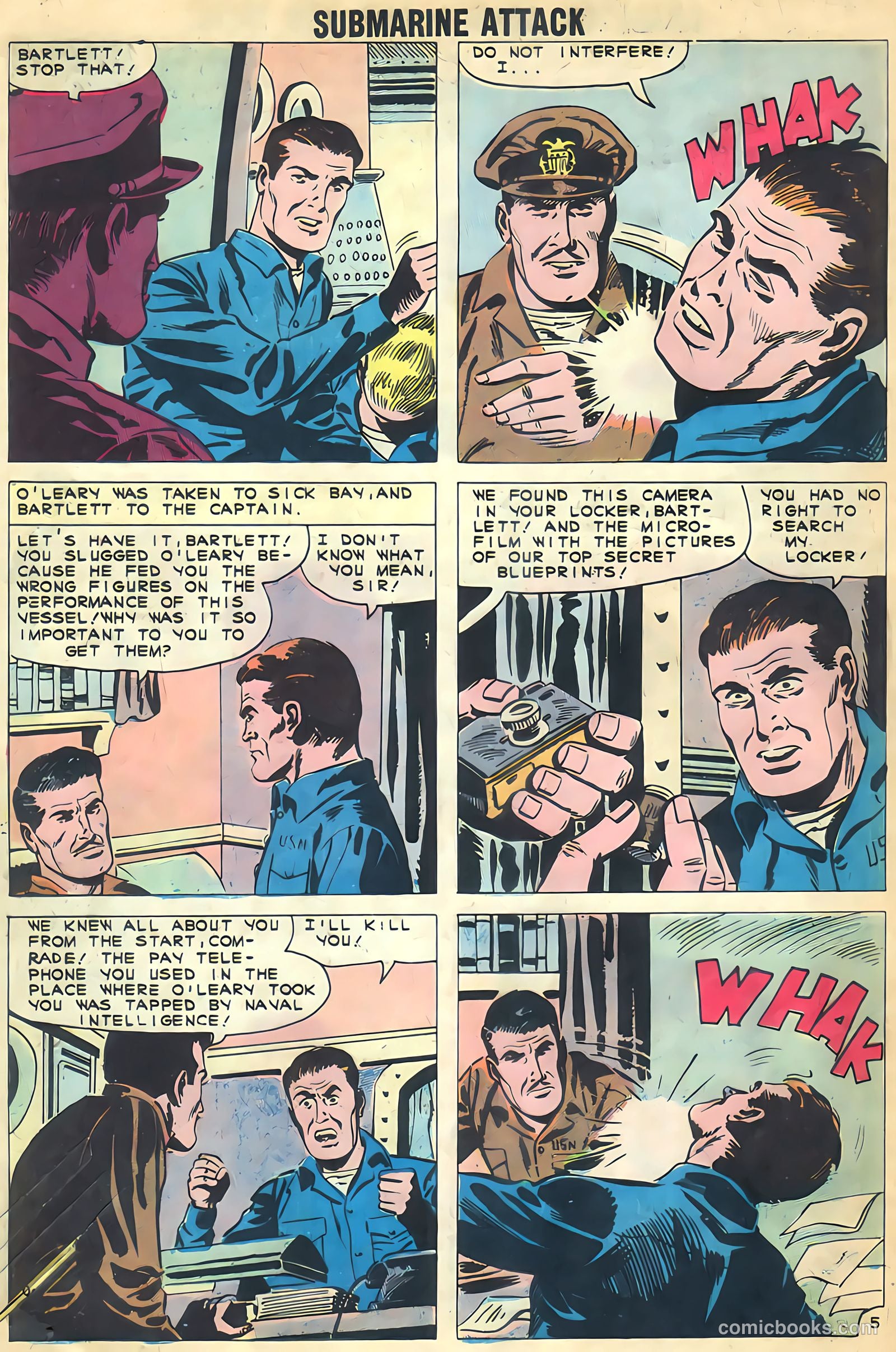 Submarine Attack #28 (1961) — page 8 of 36