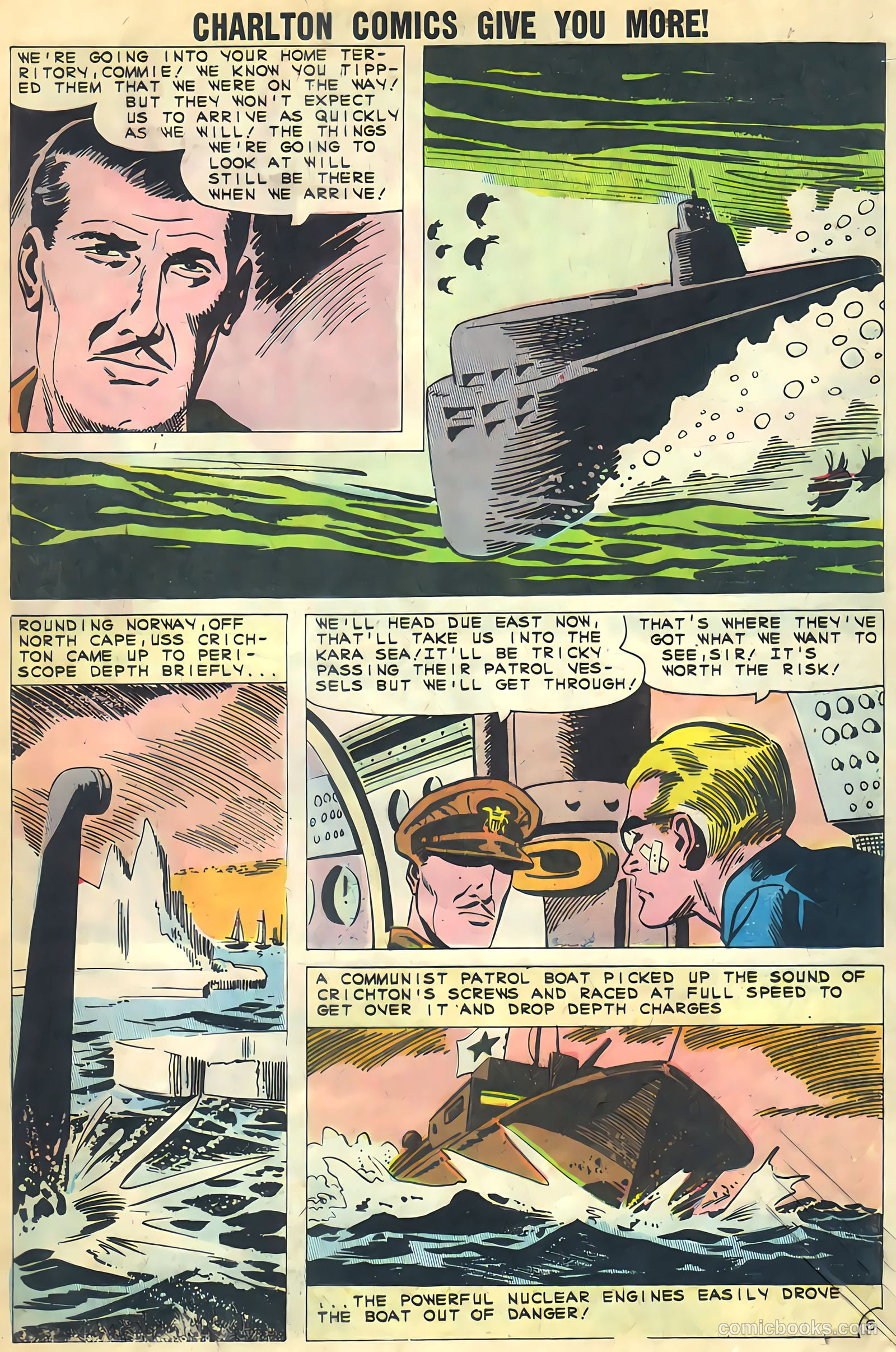 Submarine Attack #28 (1961) — page 9 of 36