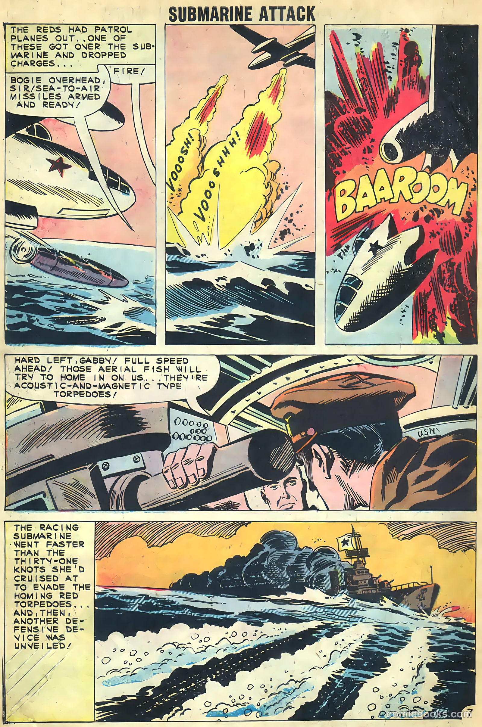 Submarine Attack #28 (1961) — page 10 of 36