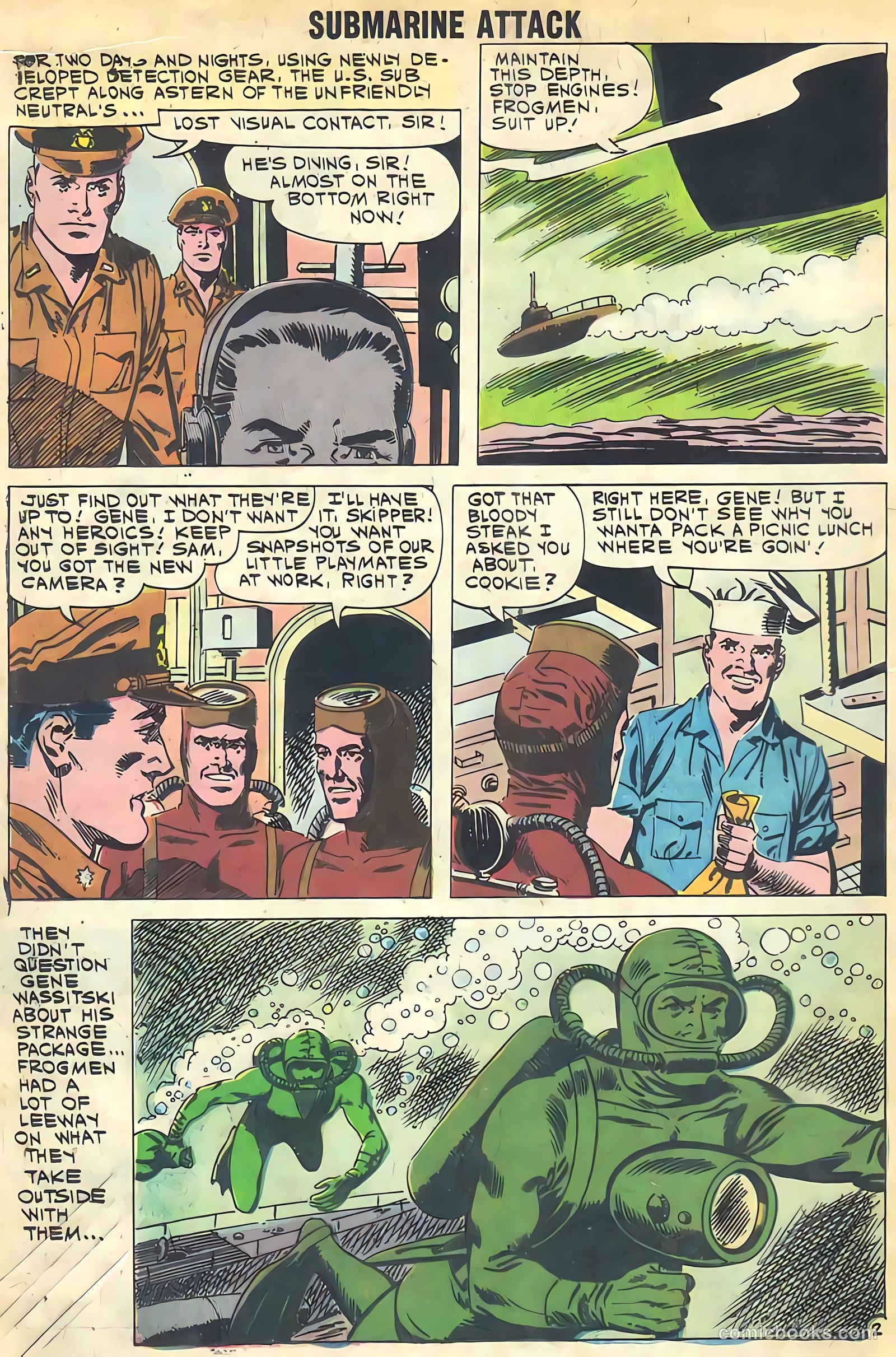 Submarine Attack #28 (1961) — page 16 of 36