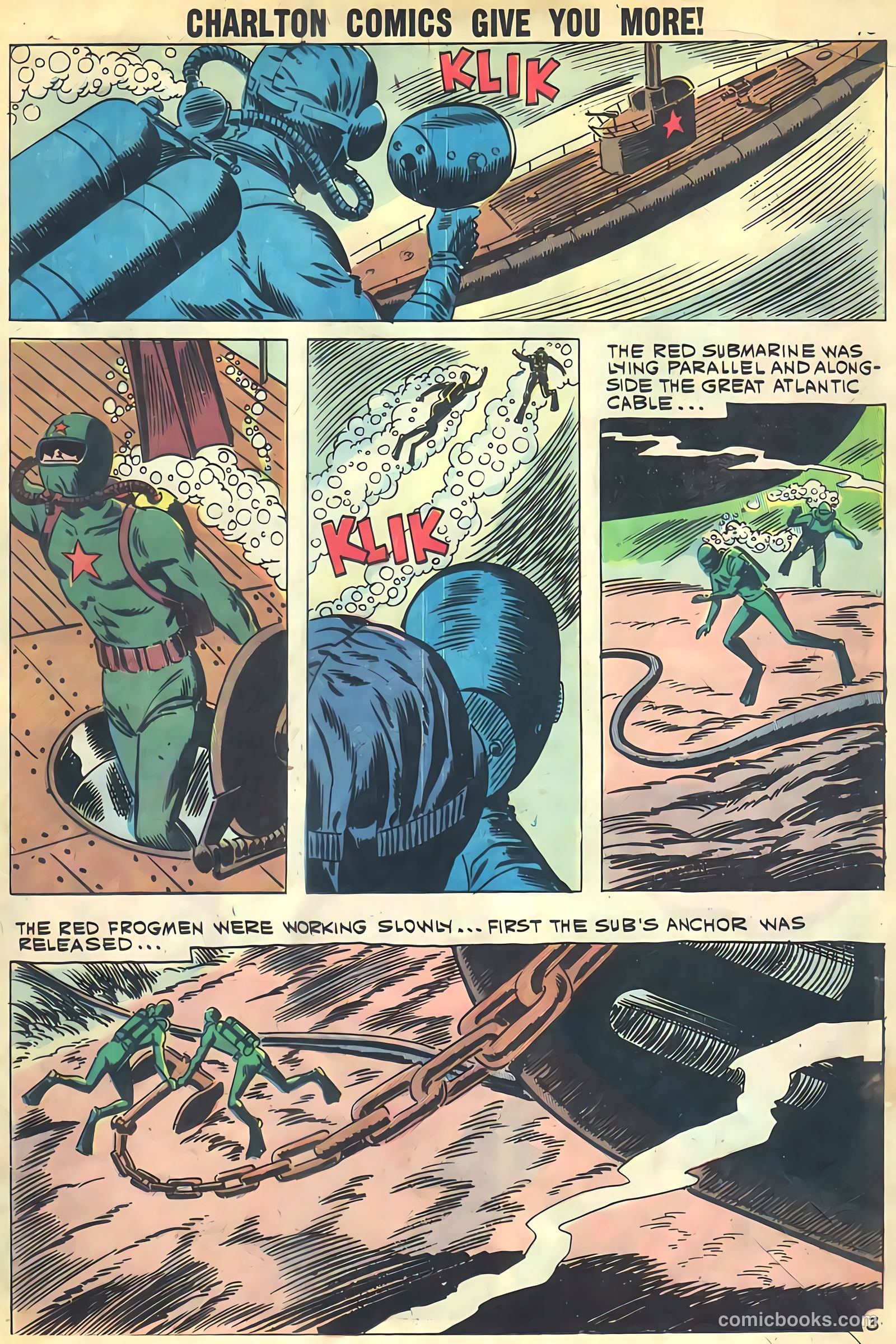 Submarine Attack #28 (1961) — page 17 of 36
