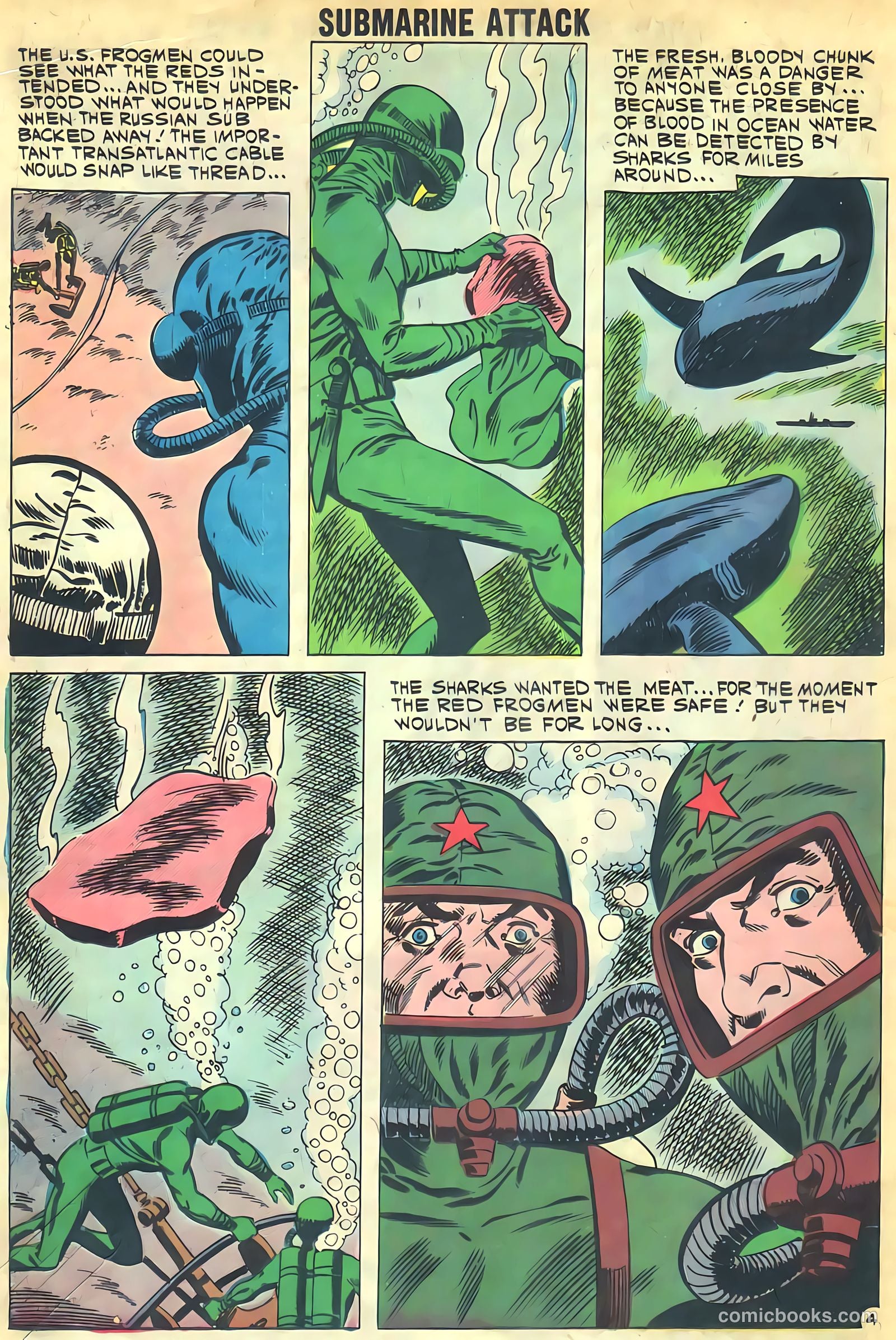 Submarine Attack #28 (1961) — page 18 of 36