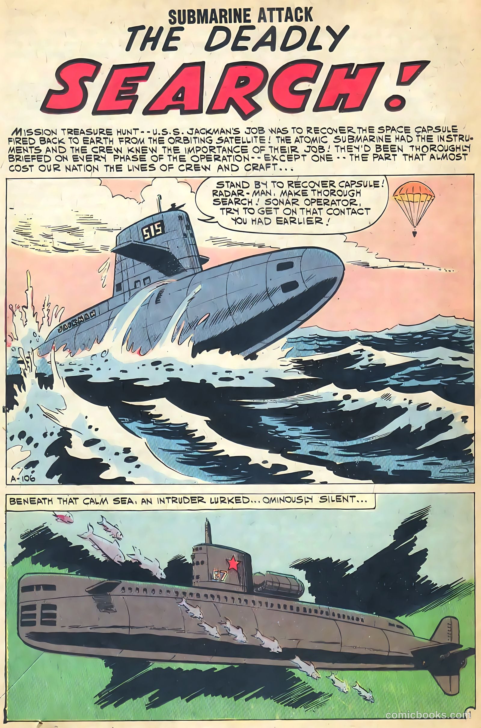 Submarine Attack #28 (1961) — page 26 of 36