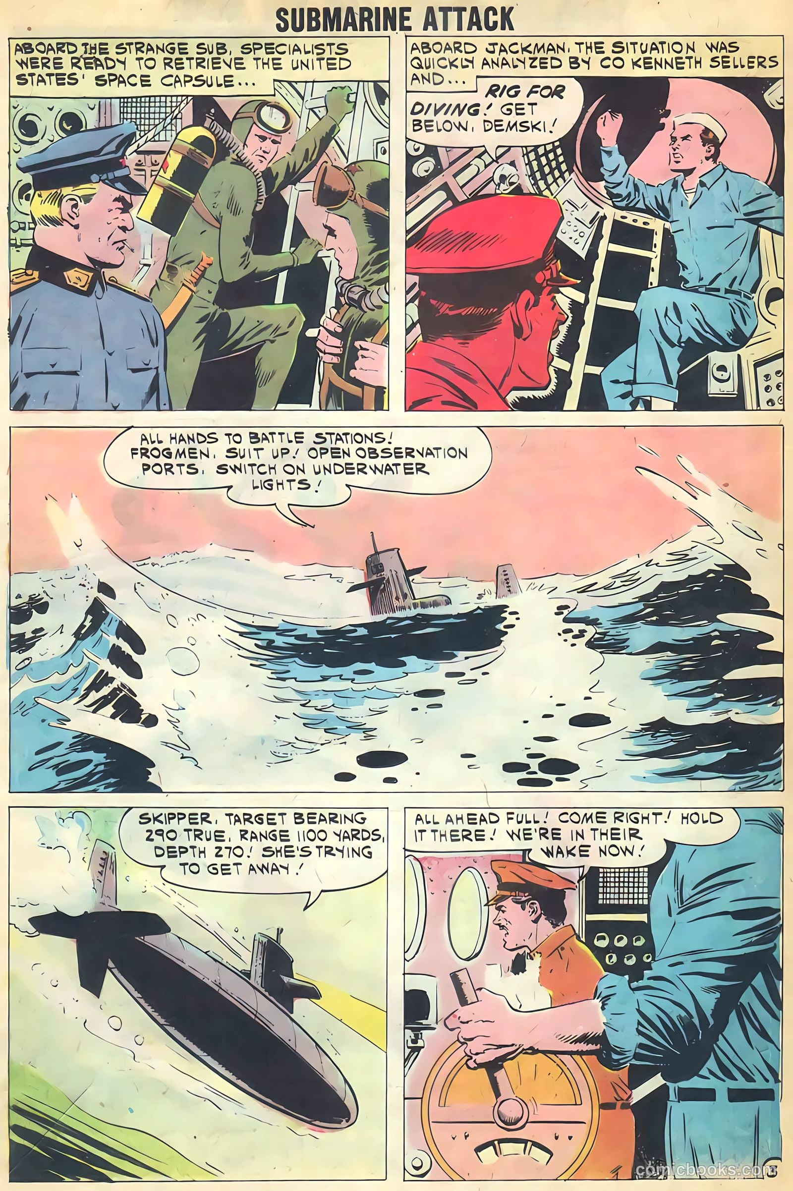 Submarine Attack #28 (1961) — page 28 of 36