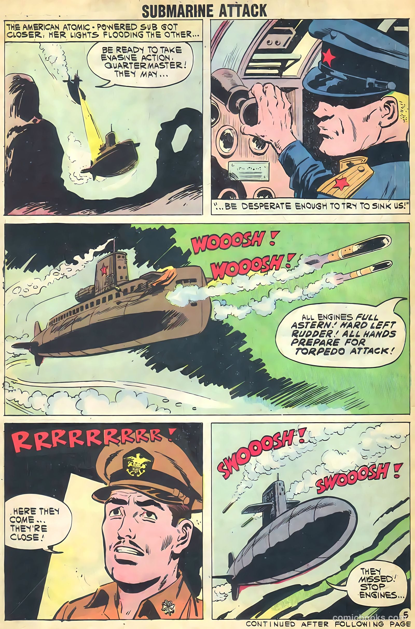 Submarine Attack #28 (1961) — page 30 of 36