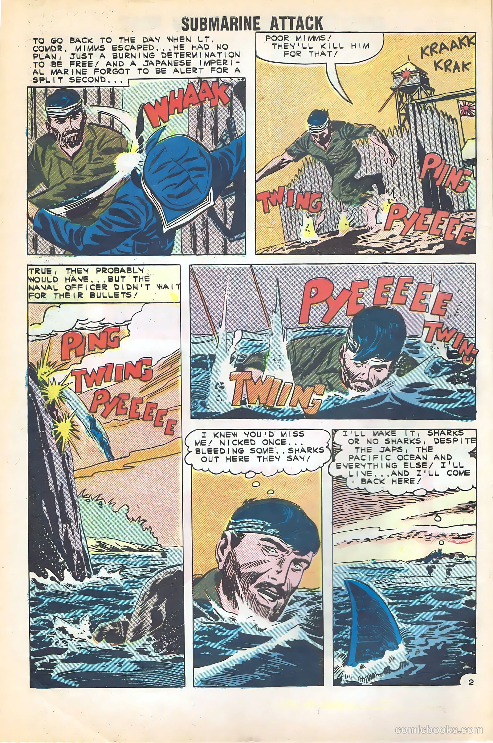 Submarine Attack #29 (1961) — page 4 of 36