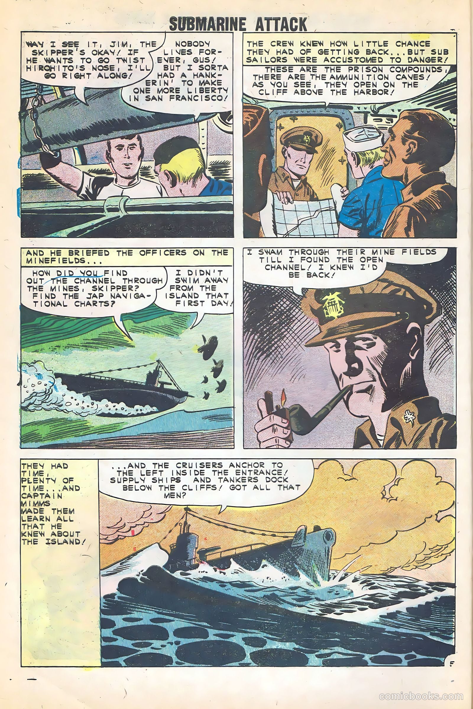 Submarine Attack #29 (1961) — page 8 of 36