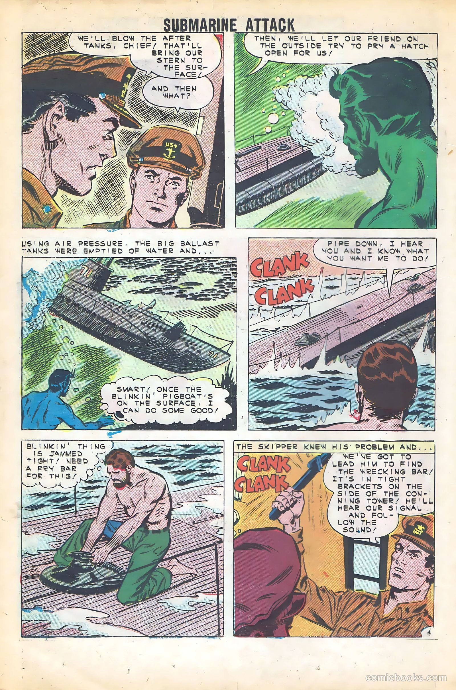Submarine Attack #29 (1961) — page 18 of 36