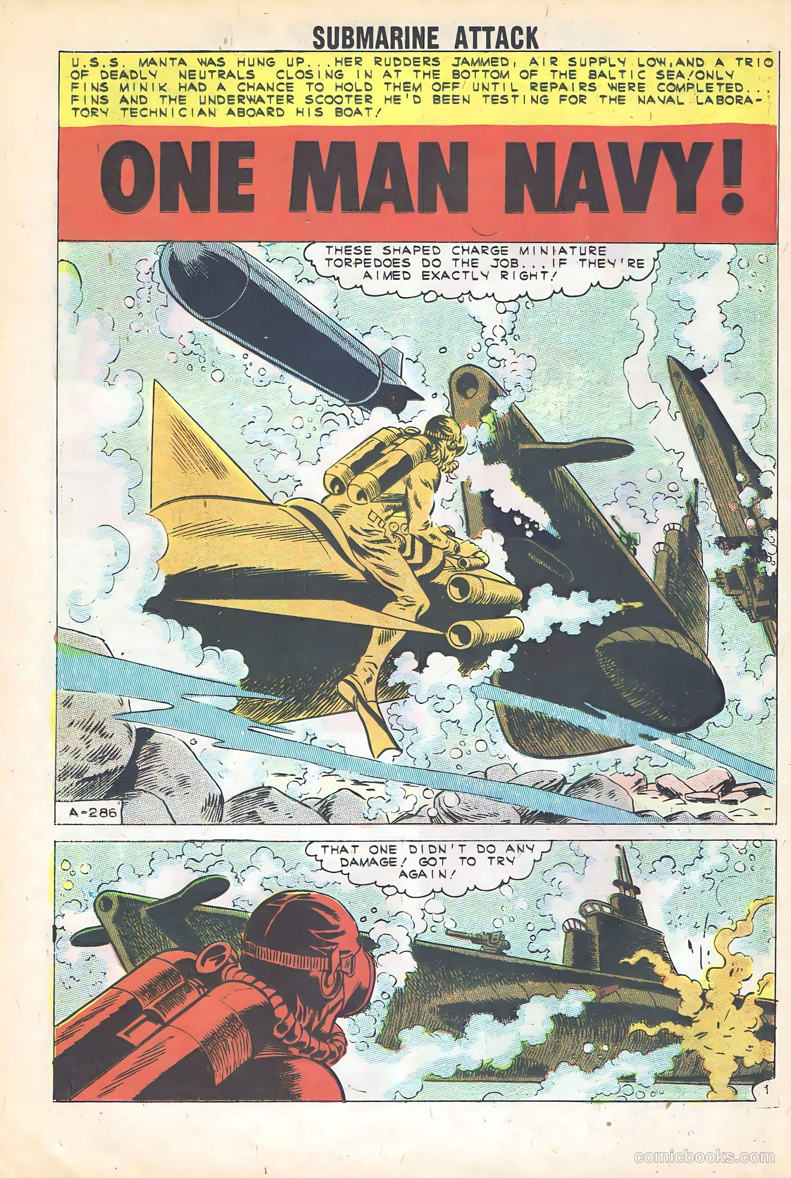 Submarine Attack #29 (1961) — page 26 of 36