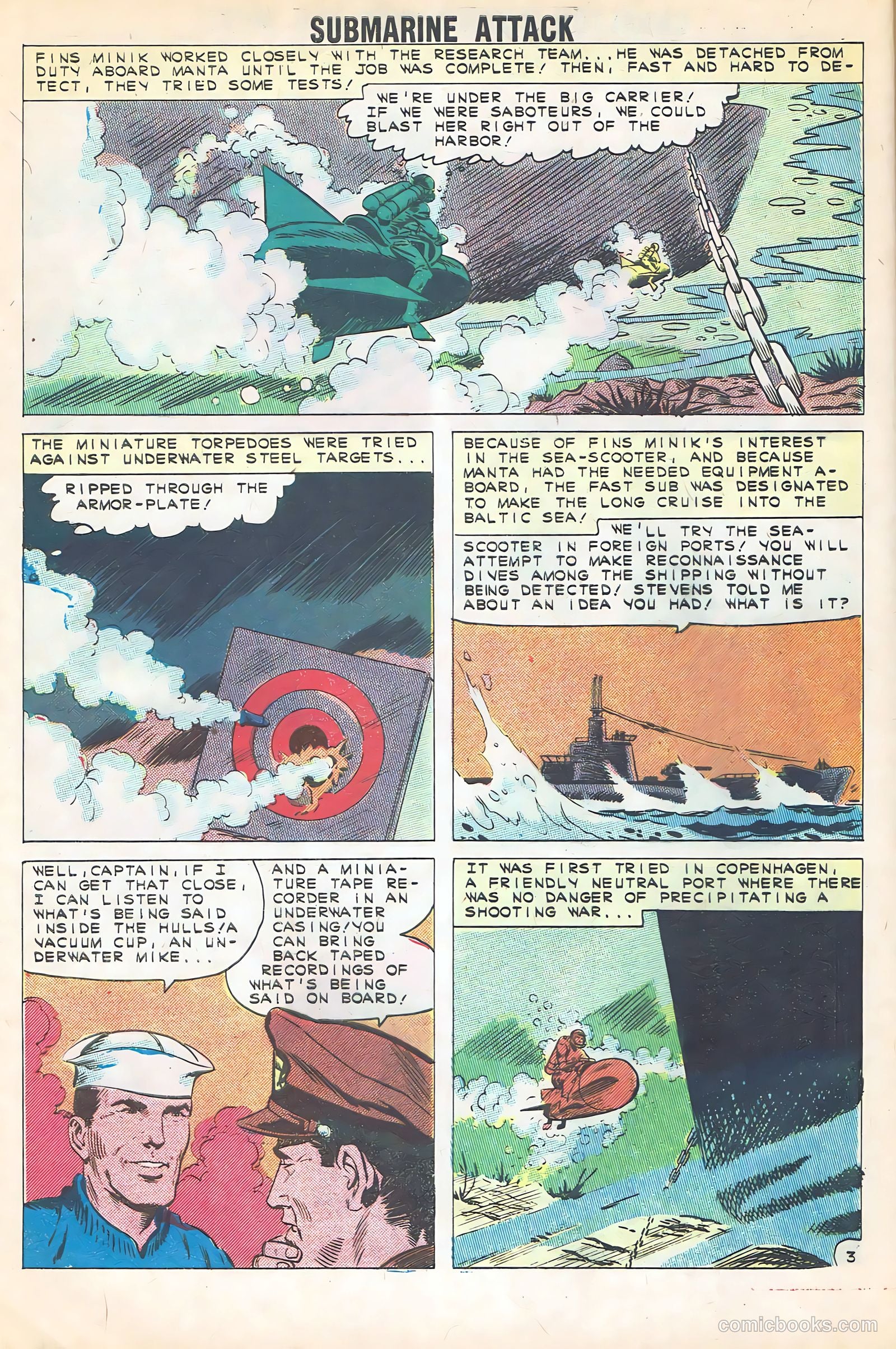 Submarine Attack #29 (1961) — page 28 of 36