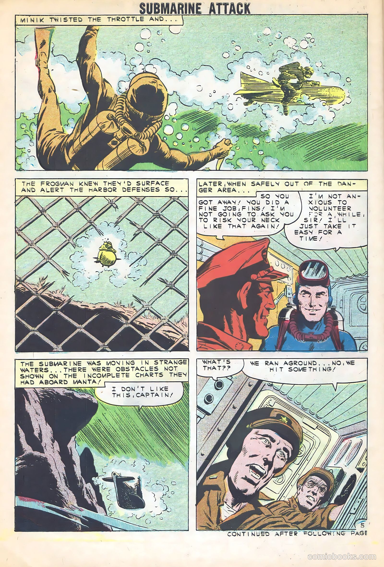 Submarine Attack #29 (1961) — page 30 of 36