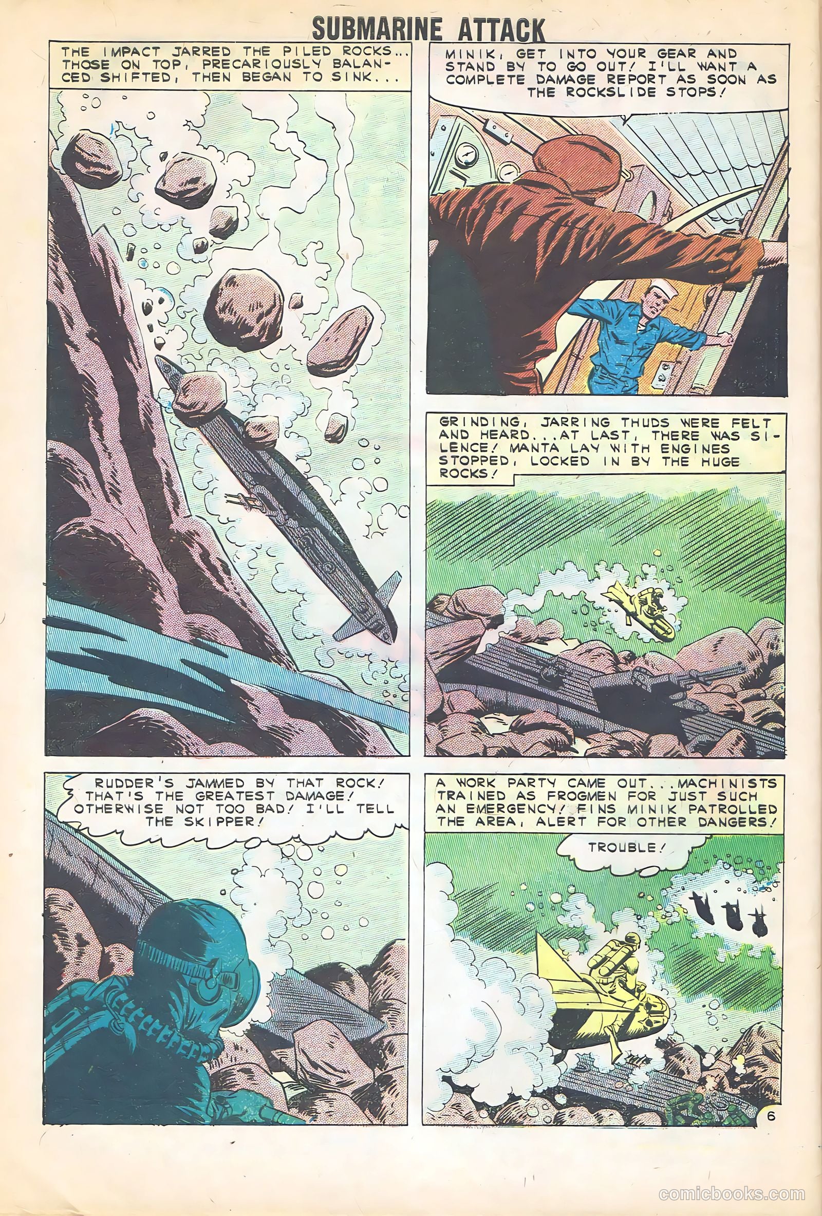 Submarine Attack #29 (1961) — page 32 of 36